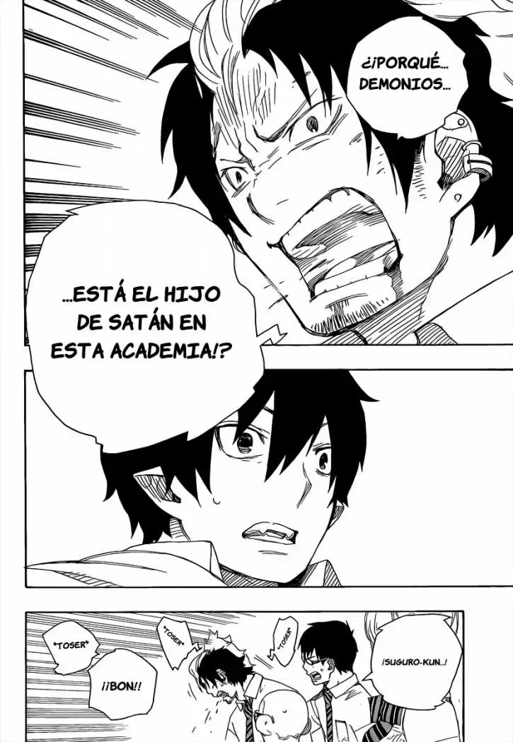 Ao no Exorcist capítulo 14, página 23