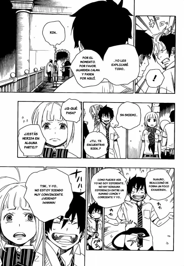 Ao no Exorcist capítulo 14, página 24