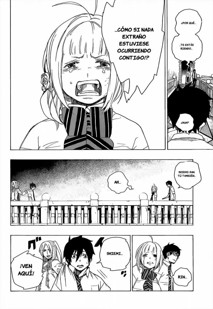 Ao no Exorcist capítulo 14, página 25