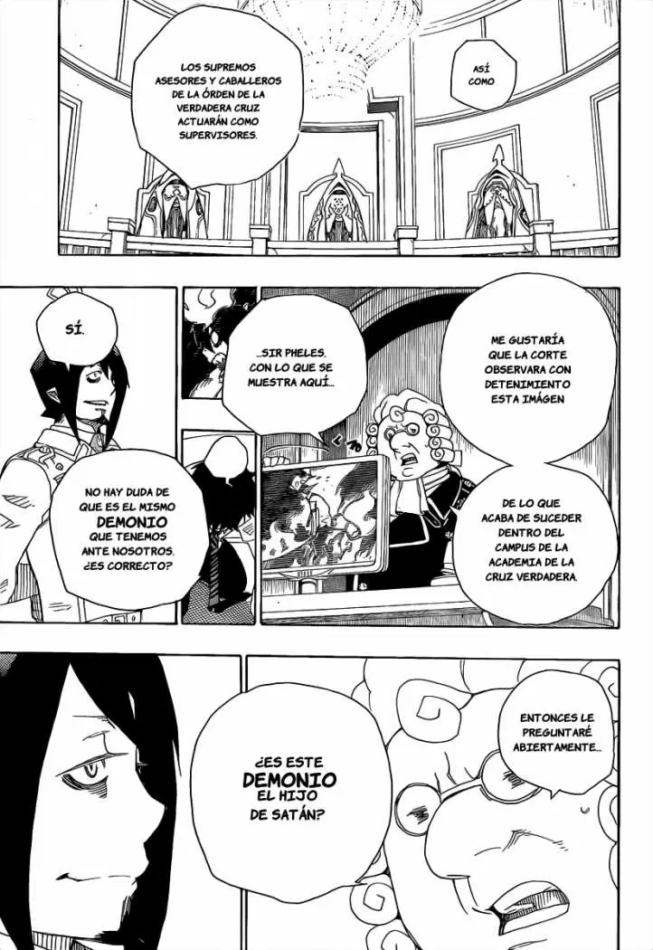 Ao no Exorcist capítulo 14, página 30