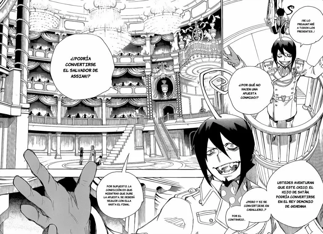 Ao no Exorcist capítulo 14, página 33