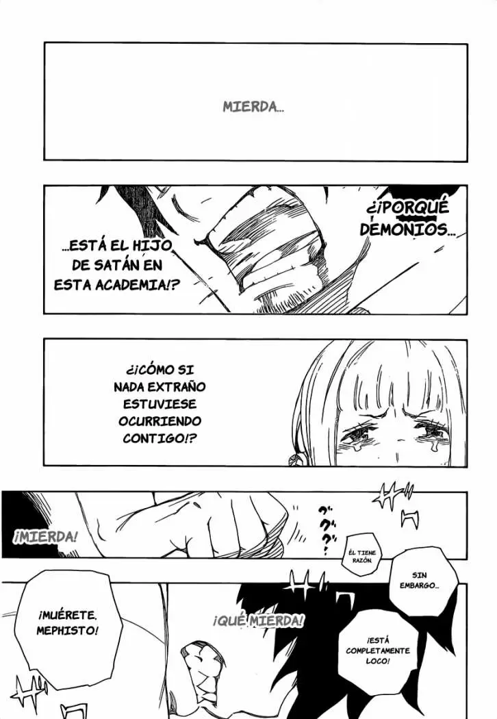 Ao no Exorcist capítulo 14, página 35