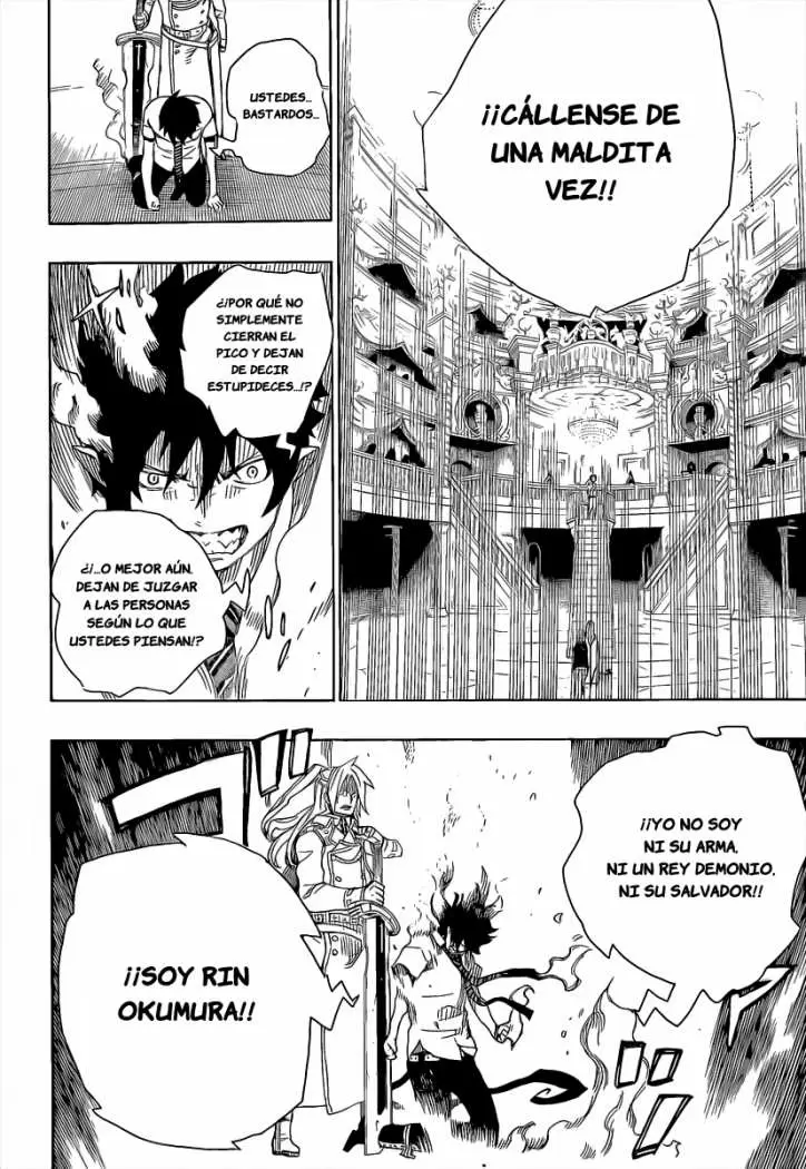 Ao no Exorcist capítulo 14, página 36