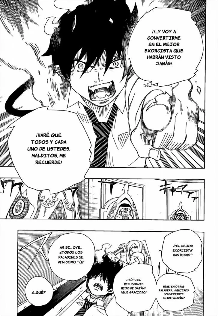 Ao no Exorcist capítulo 14, página 37