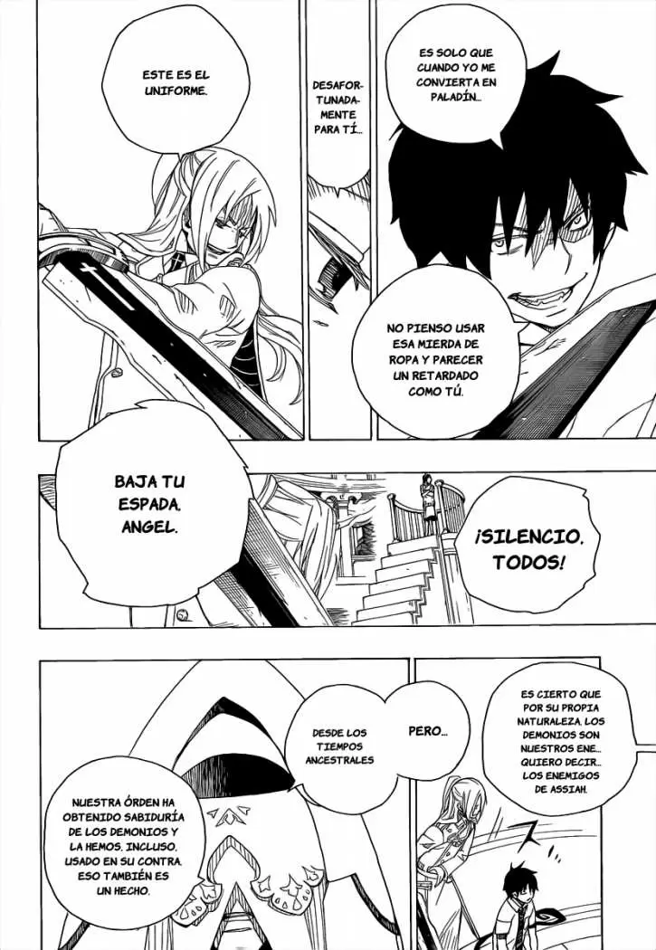 Ao no Exorcist capítulo 14, página 38