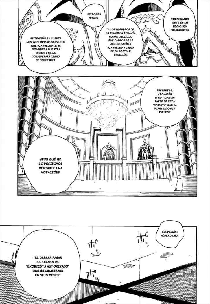 Ao no Exorcist capítulo 14, página 39