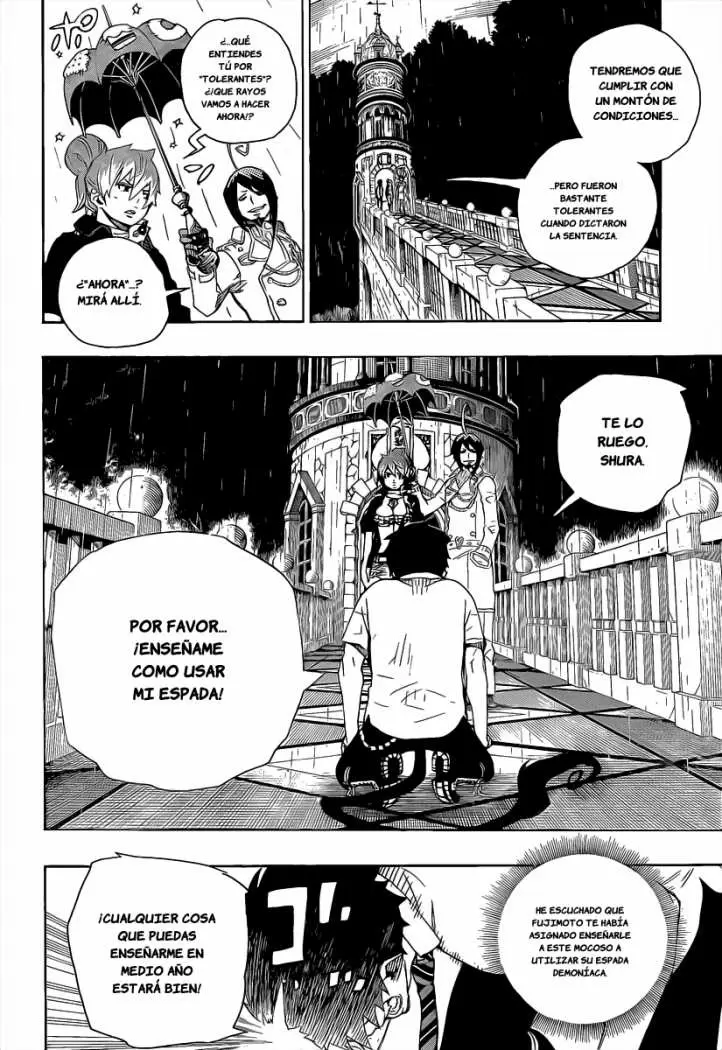 Ao no Exorcist capítulo 14, página 40
