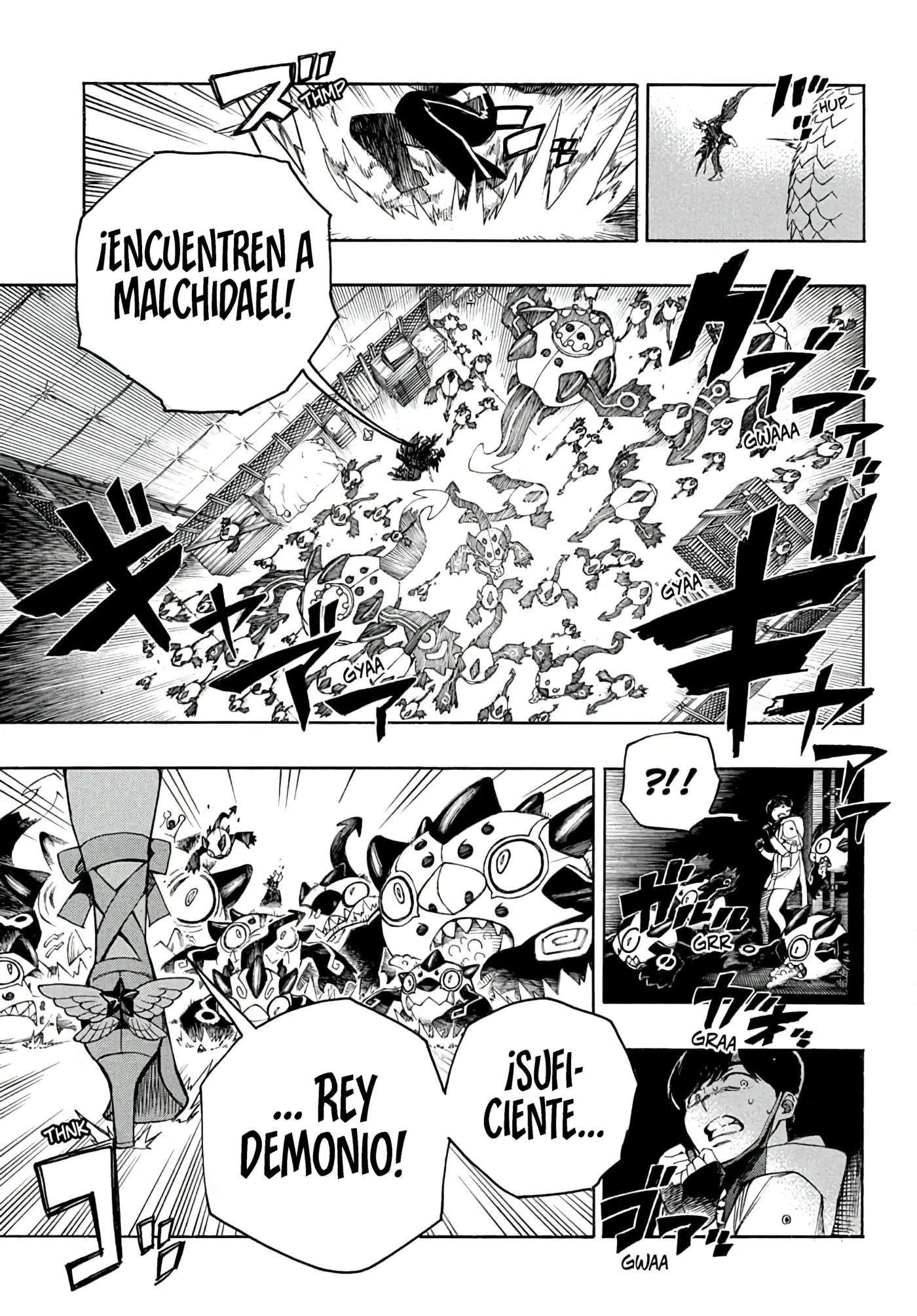 Ao no Exorcist capítulo 140, página 5