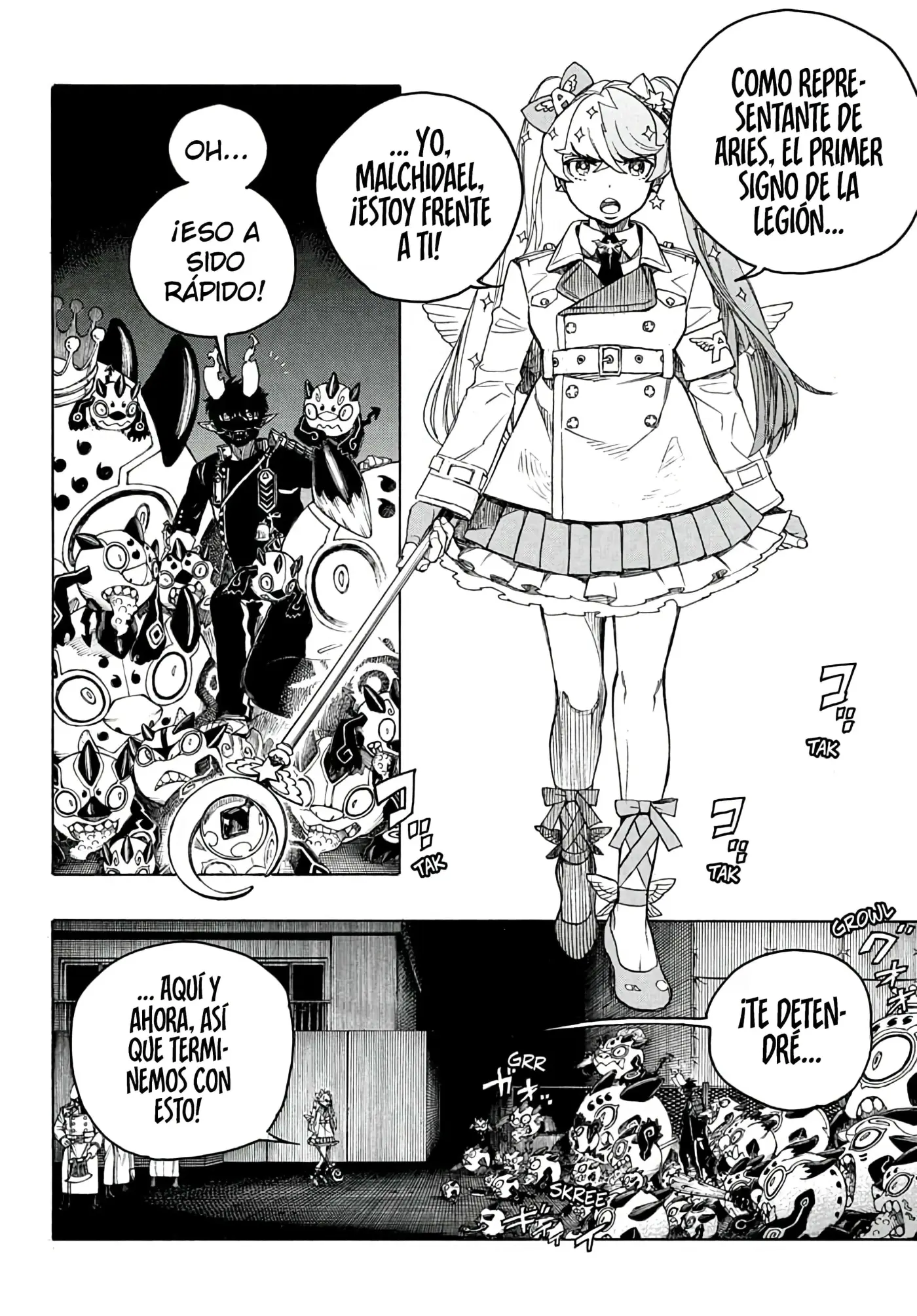 Ao no Exorcist capítulo 140, página 6