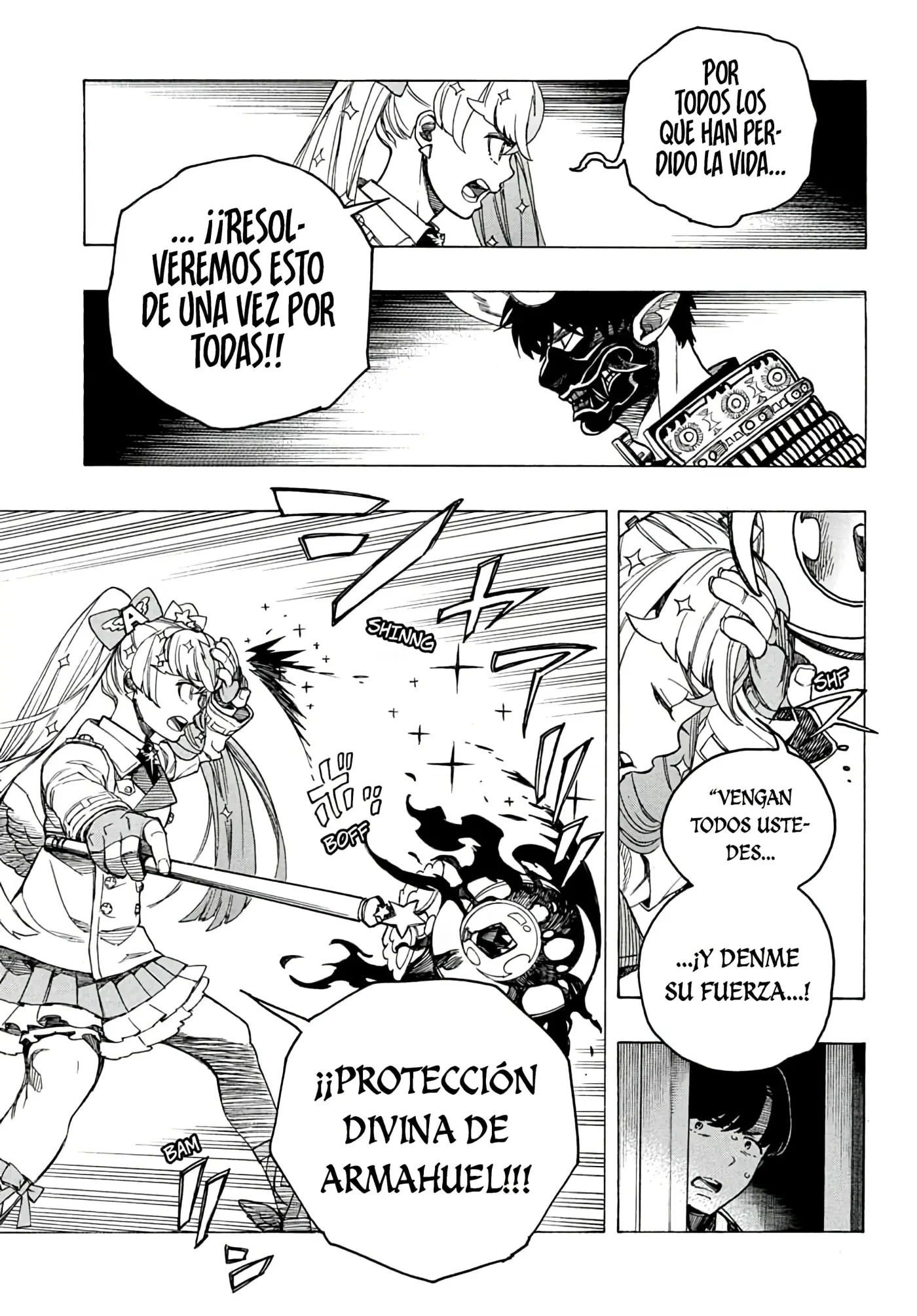 Ao no Exorcist capítulo 140, página 7