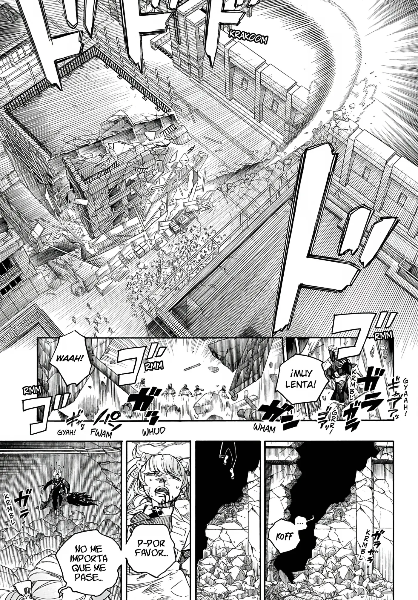 Ao no Exorcist capítulo 140, página 13