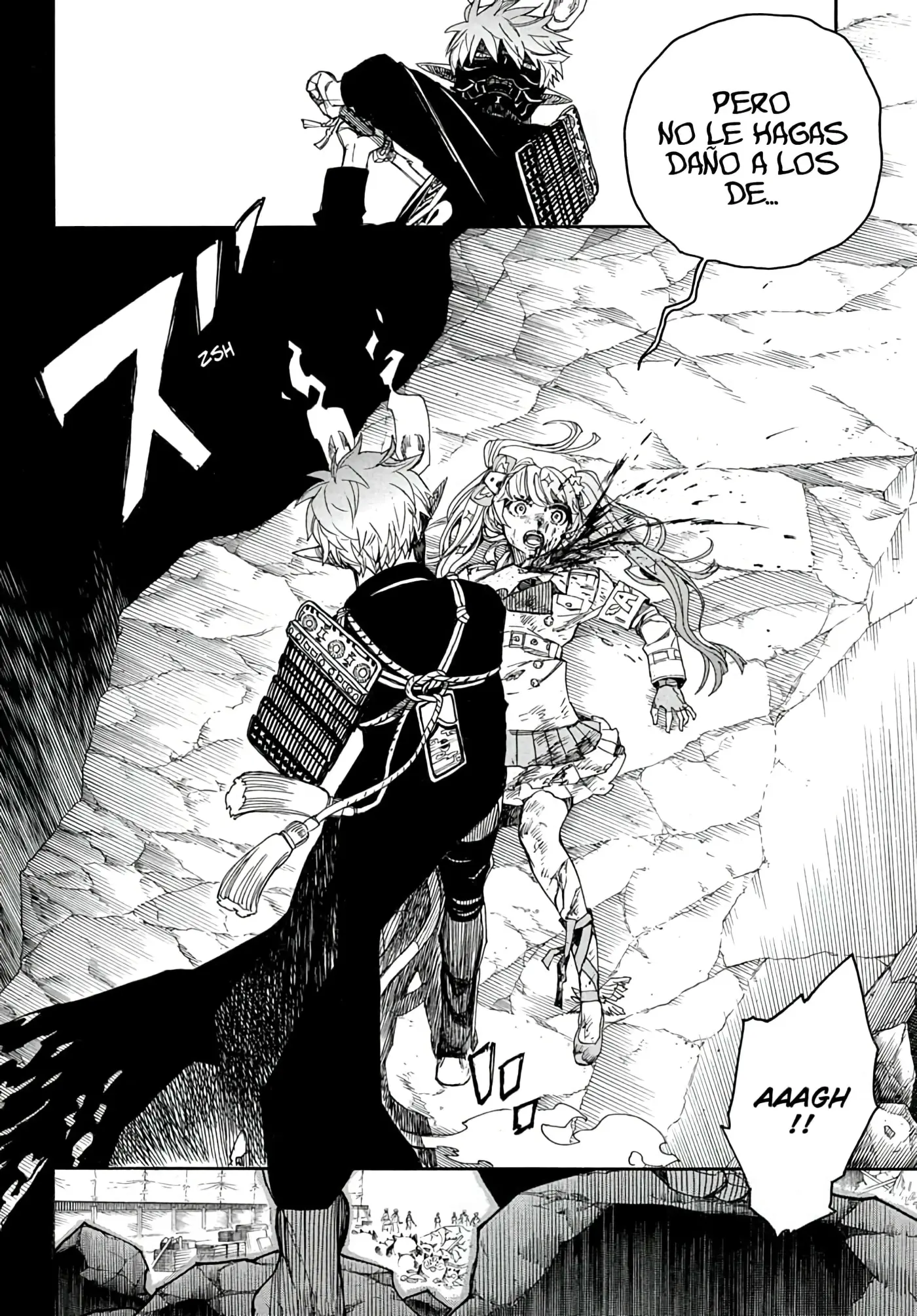 Ao no Exorcist capítulo 140, página 14