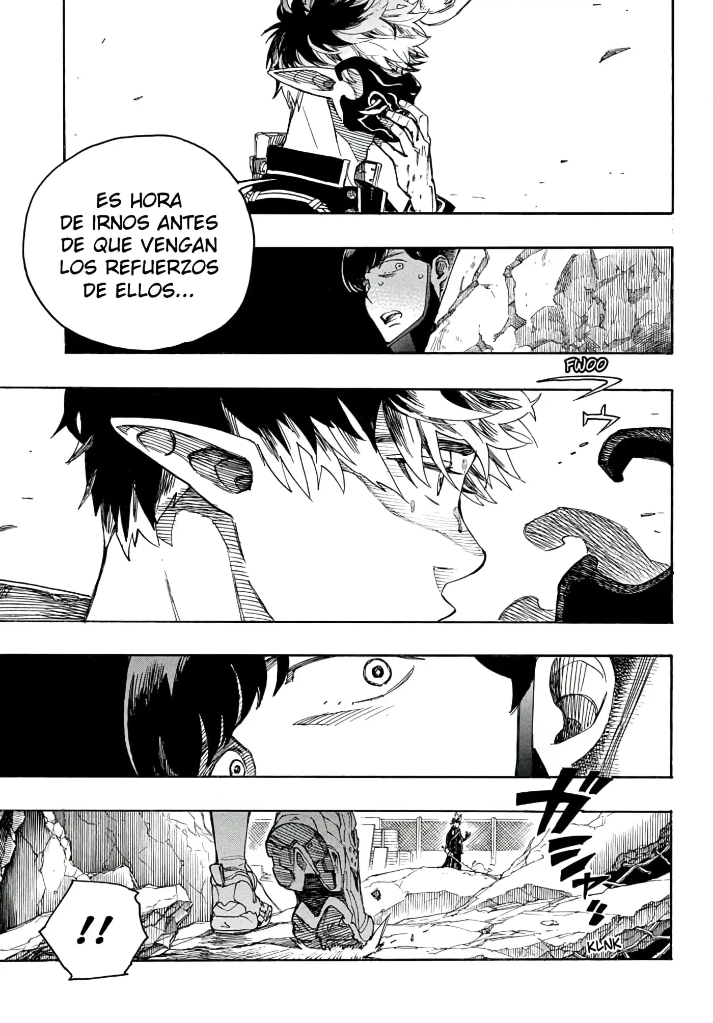 Ao no Exorcist capítulo 140, página 17