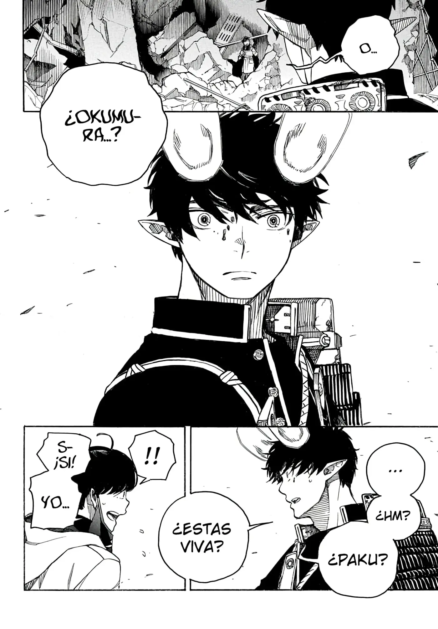 Ao no Exorcist capítulo 140, página 18