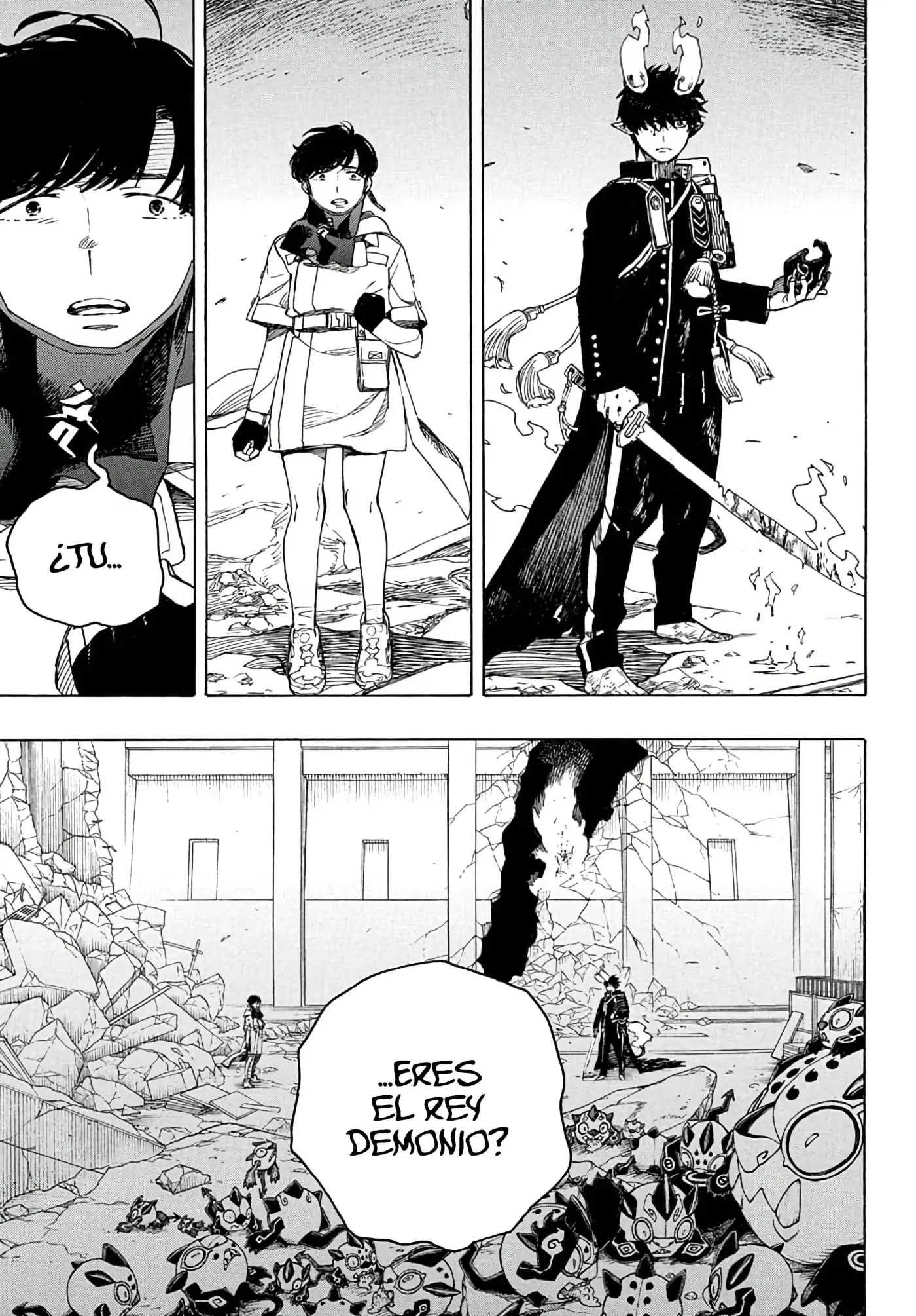 Ao no Exorcist capítulo 140, página 19