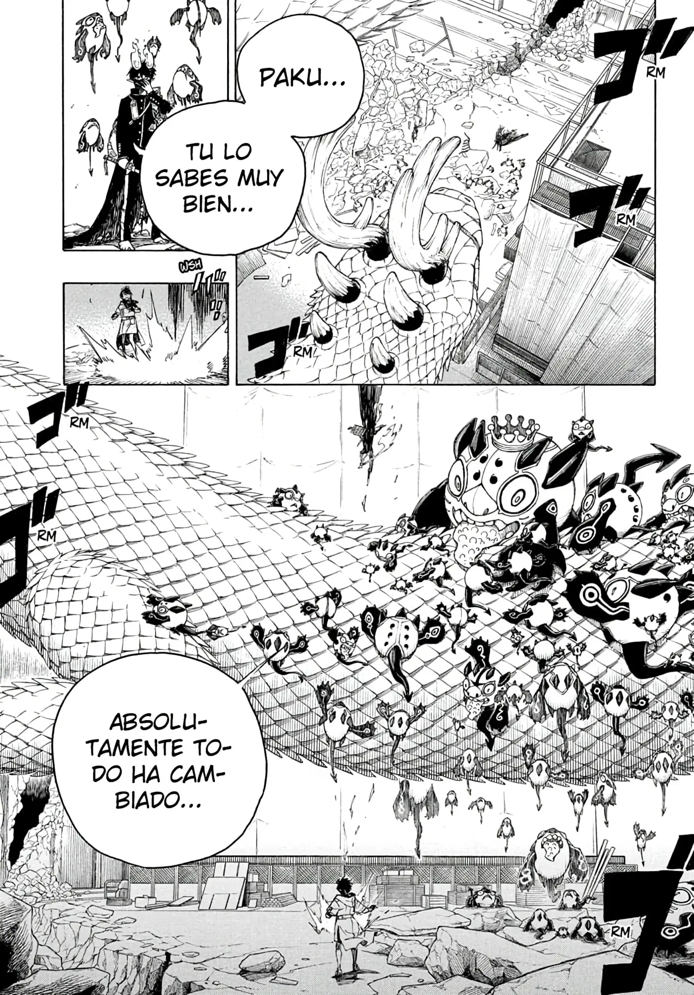 Ao no Exorcist capítulo 140, página 21