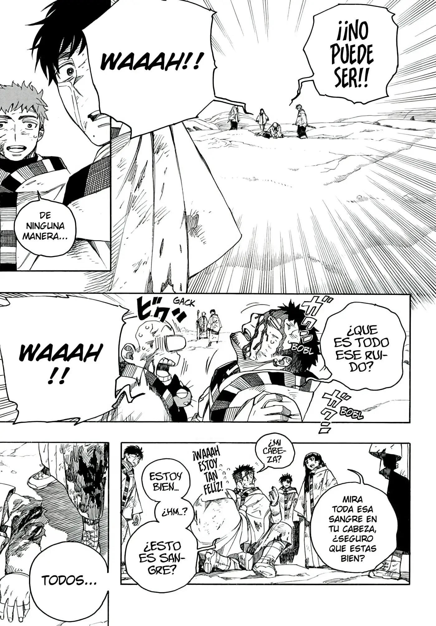 Ao no Exorcist capítulo 141, página 7