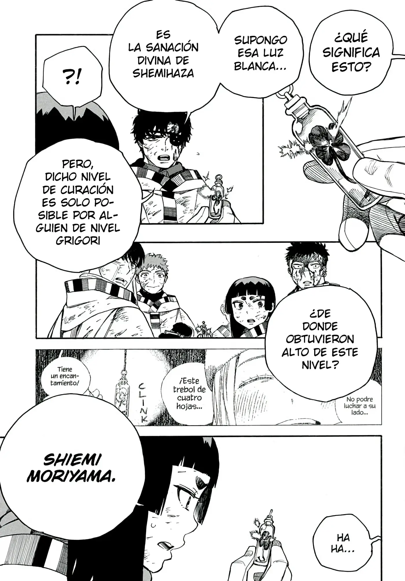 Ao no Exorcist capítulo 141, página 9
