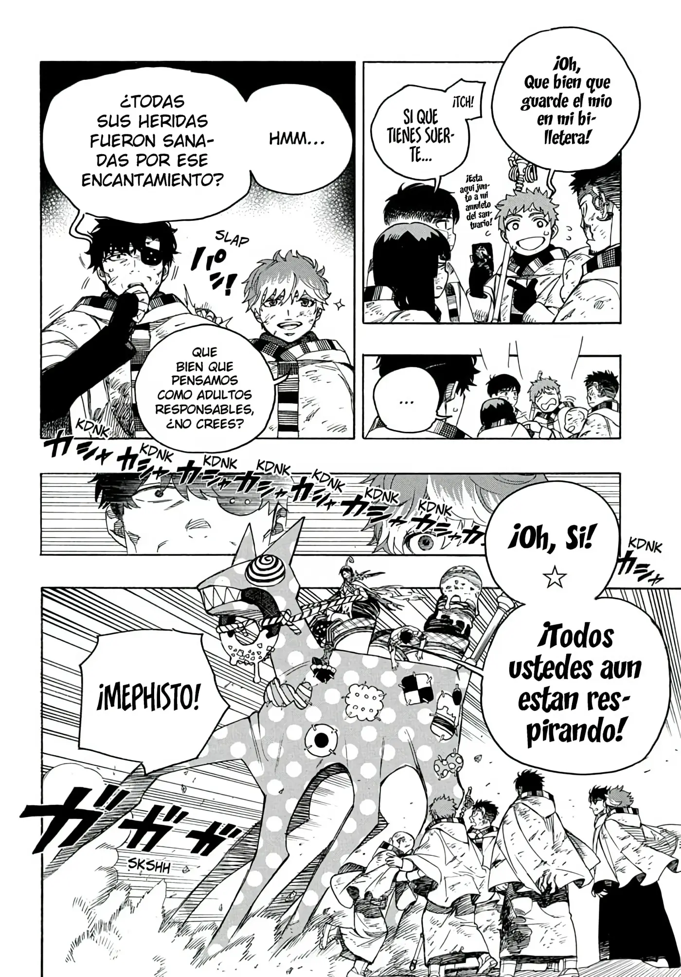 Ao no Exorcist capítulo 141, página 10
