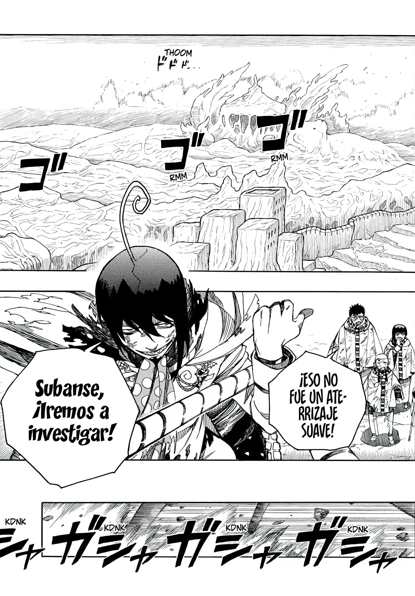 Ao no Exorcist capítulo 141, página 13