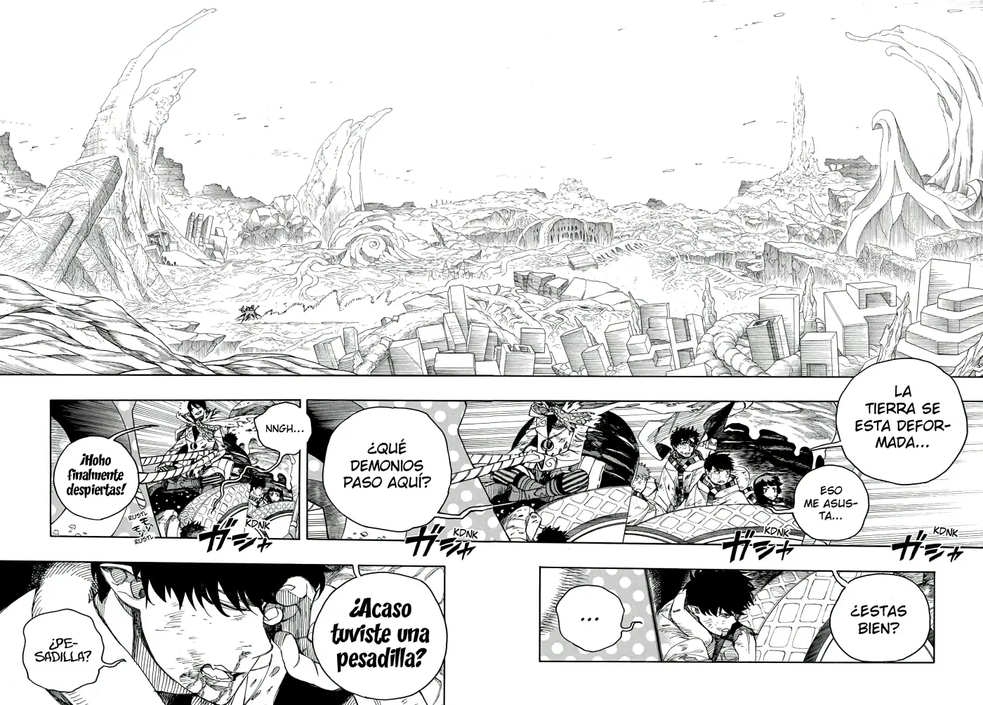Ao no Exorcist capítulo 141, página 14