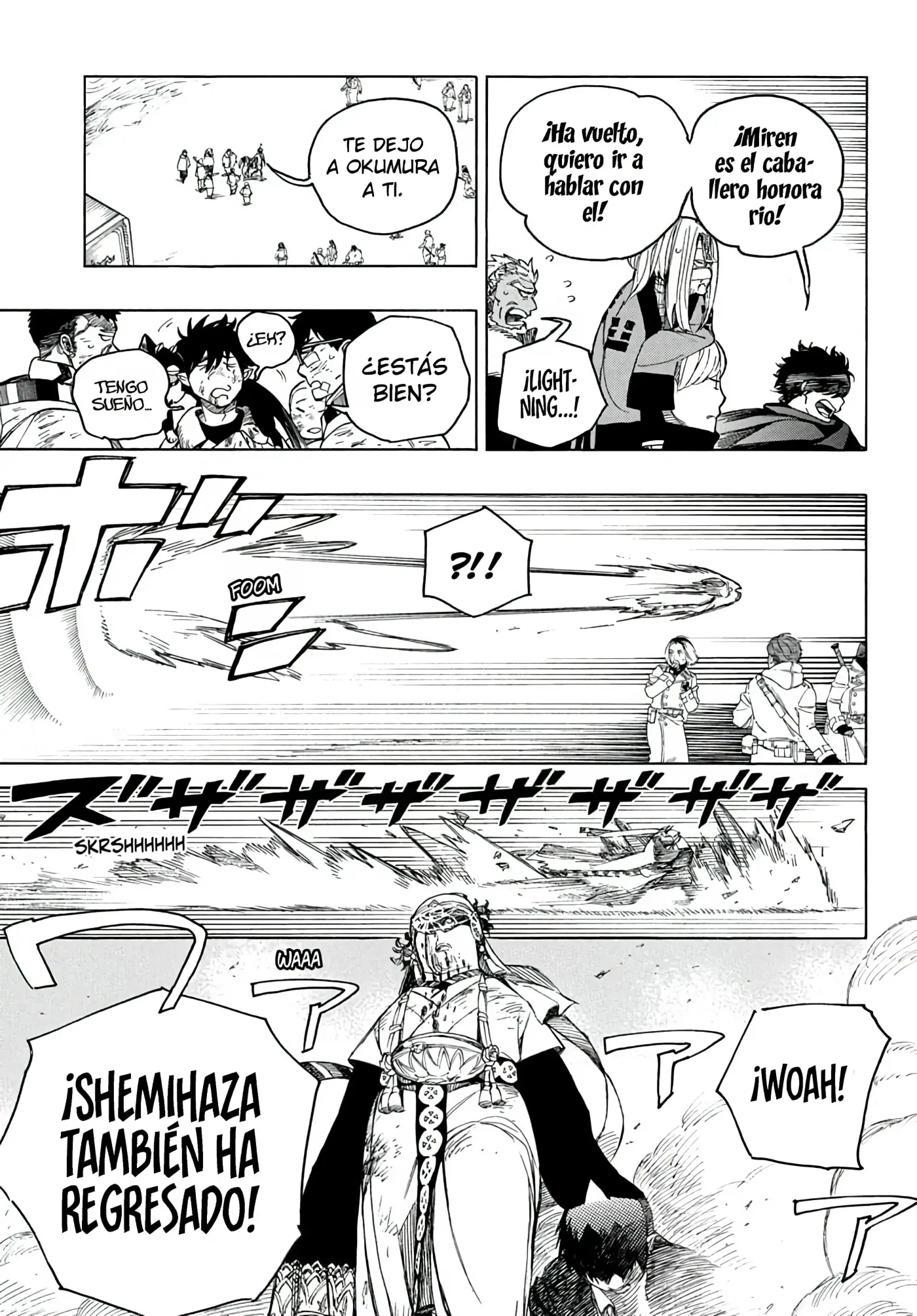 Ao no Exorcist capítulo 141, página 18