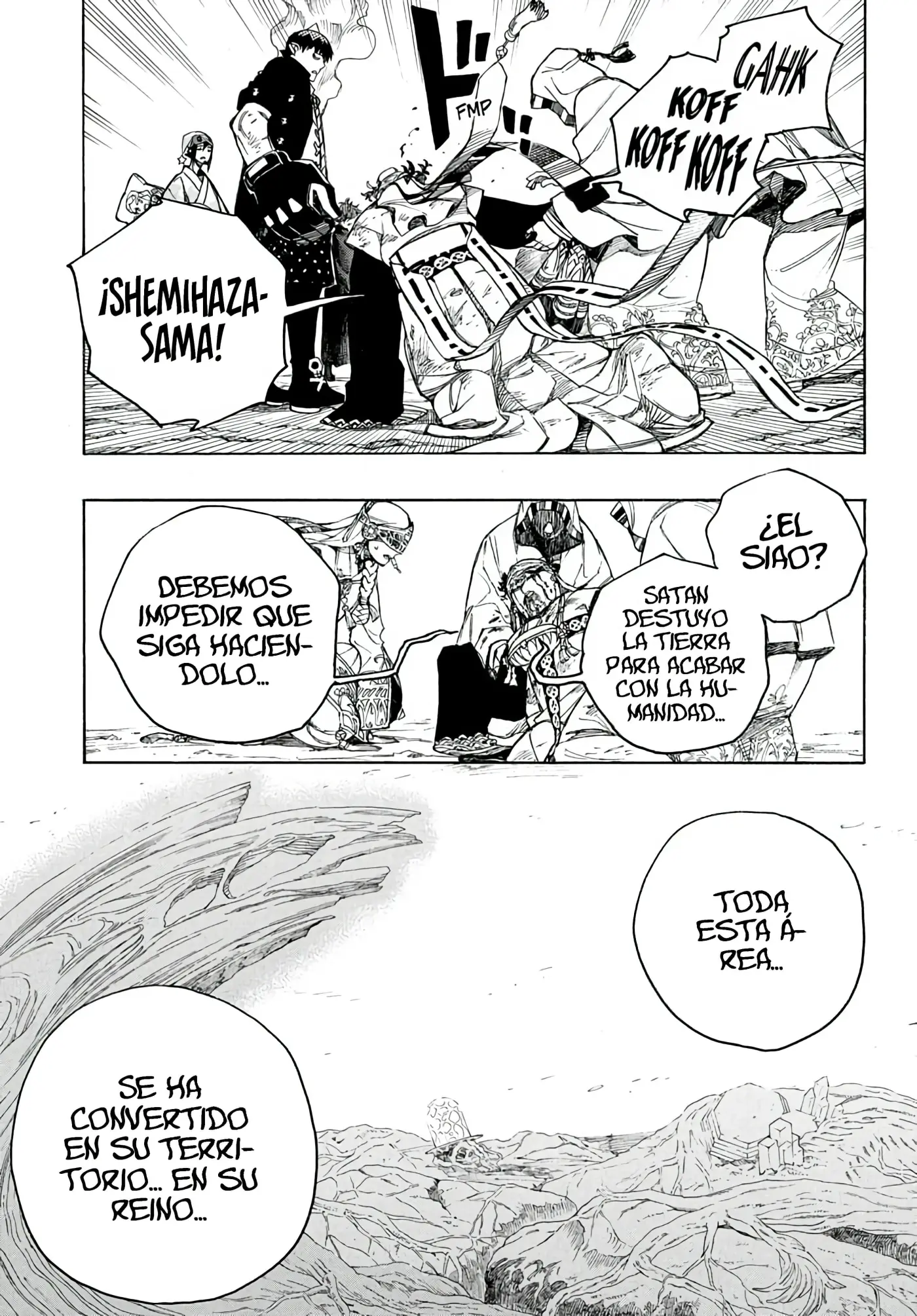 Ao no Exorcist capítulo 141, página 20