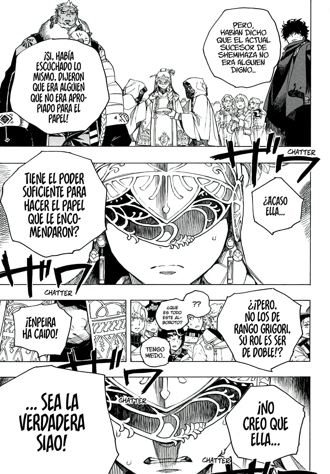 Ao no Exorcist capítulo 141, página 26