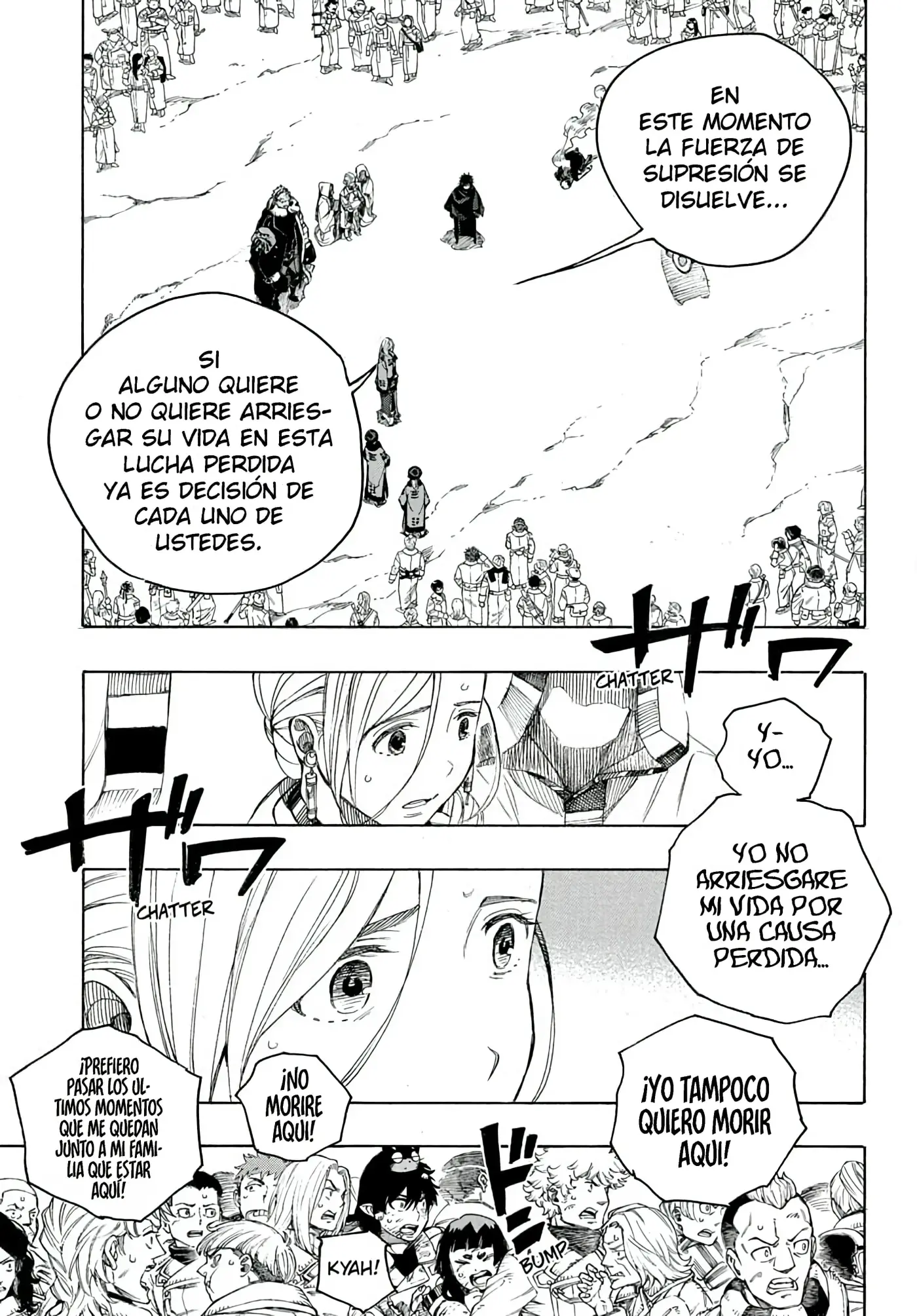 Ao no Exorcist capítulo 141, página 32