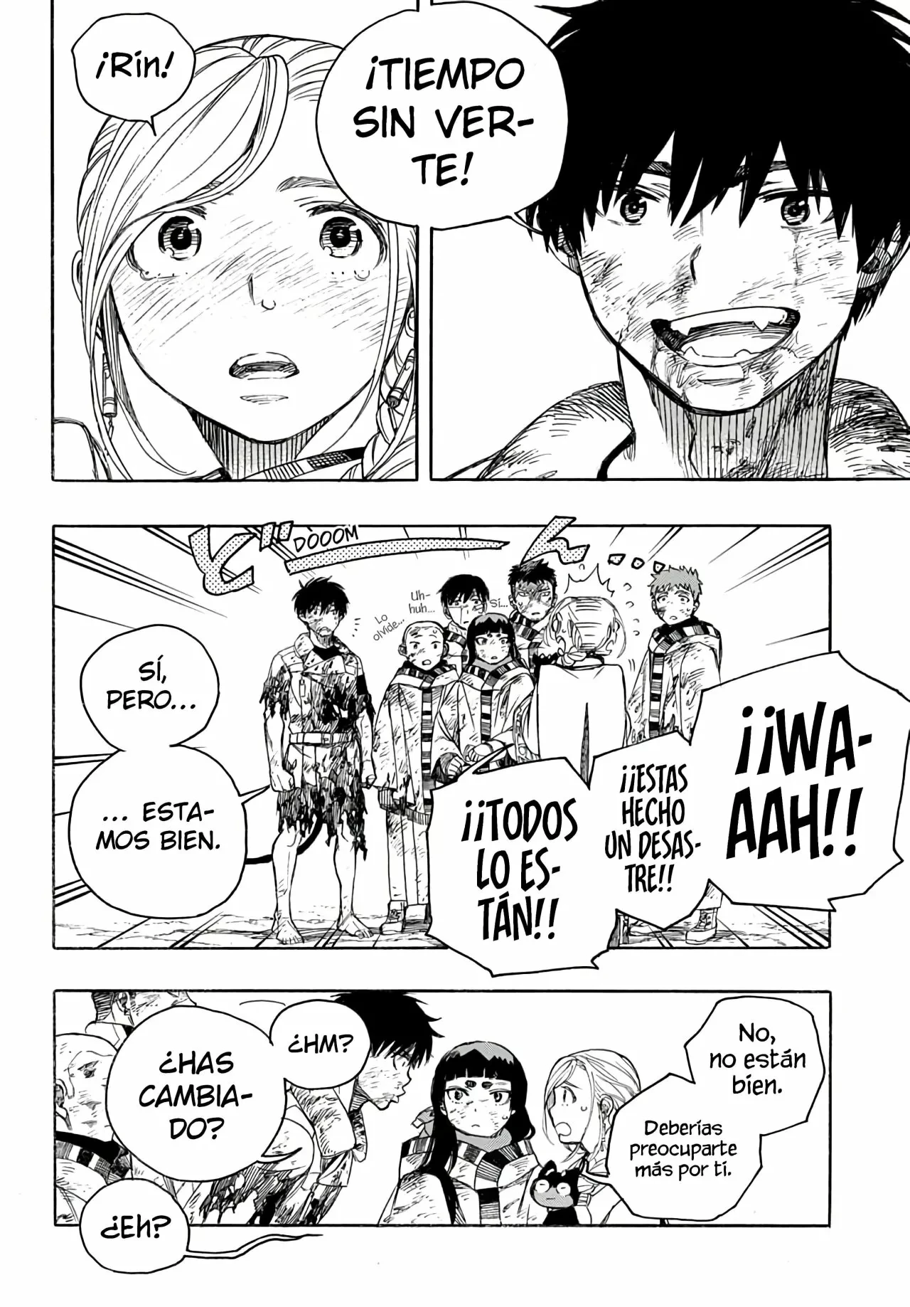 Ao no Exorcist capítulo 142, página 17