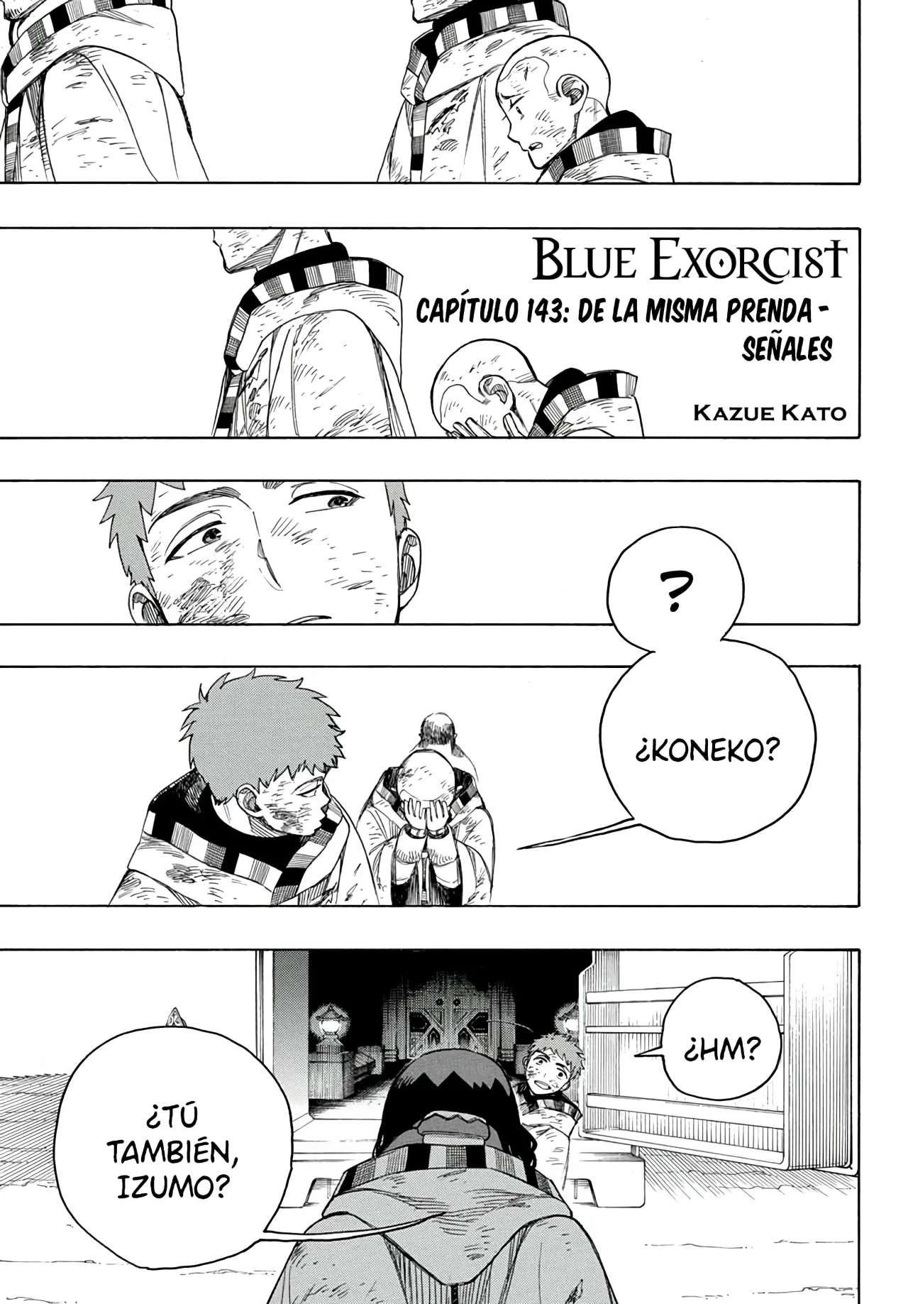 Ao no Exorcist capítulo 143, página 4