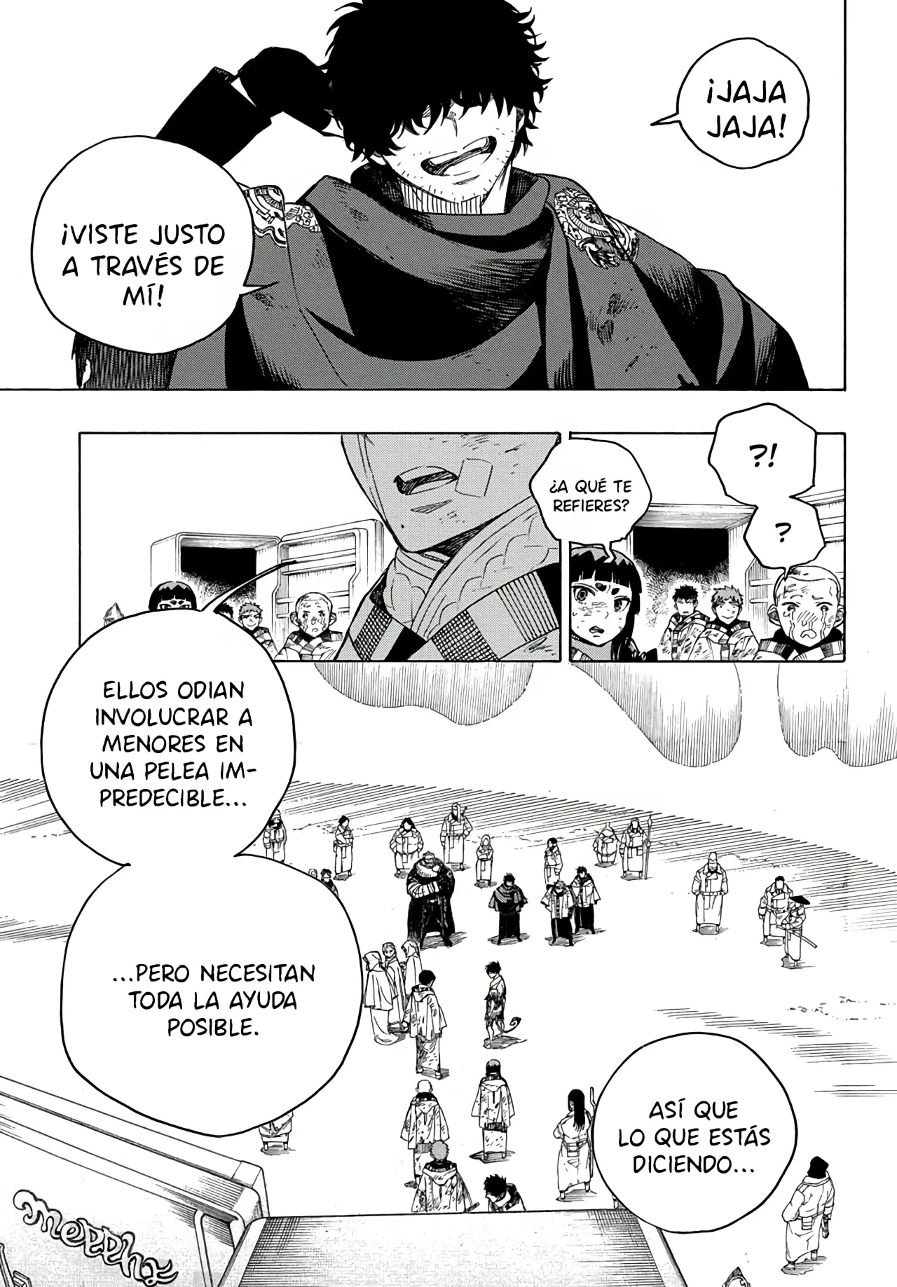 Ao no Exorcist capítulo 143, página 8