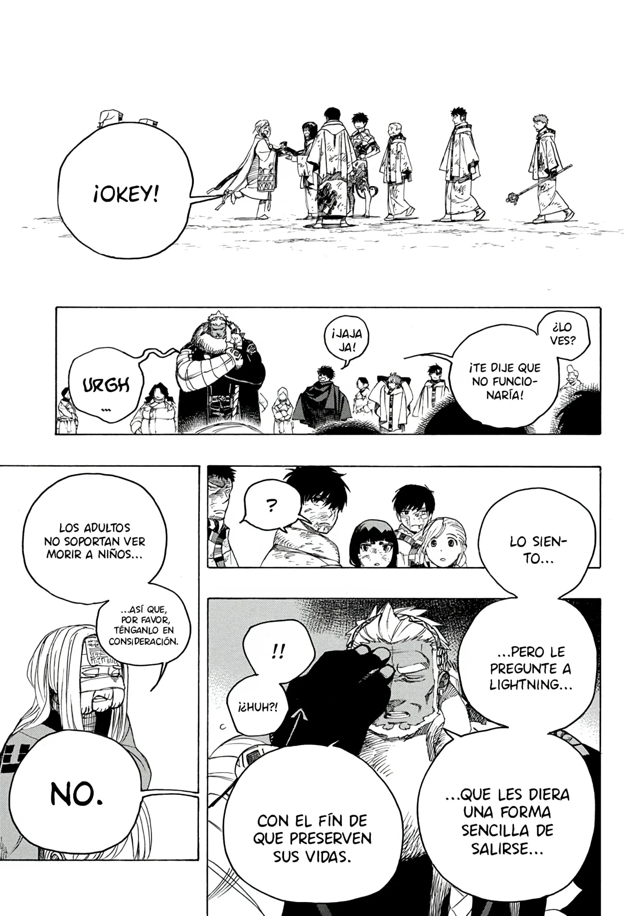 Ao no Exorcist capítulo 143, página 12