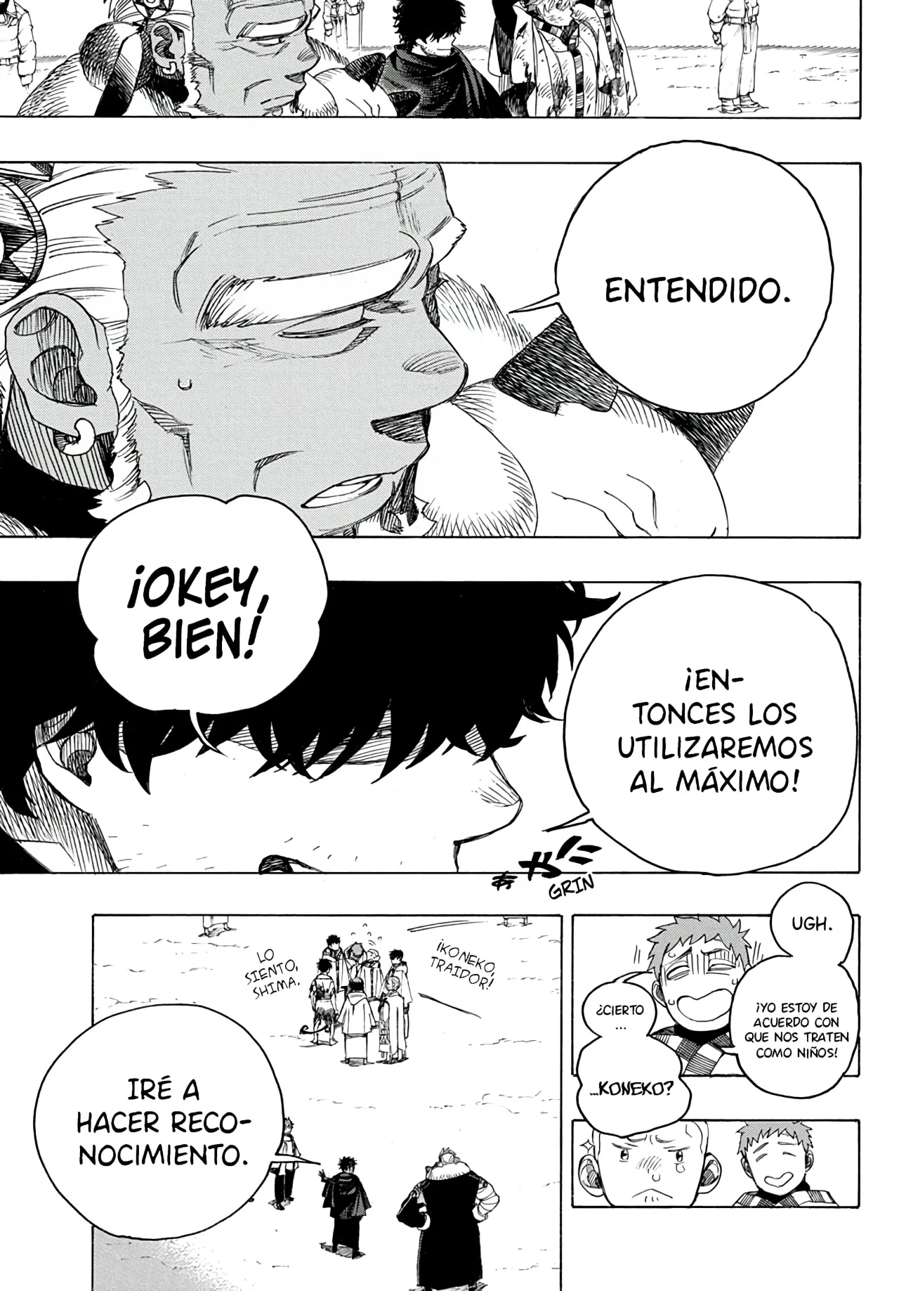 Ao no Exorcist capítulo 143, página 14