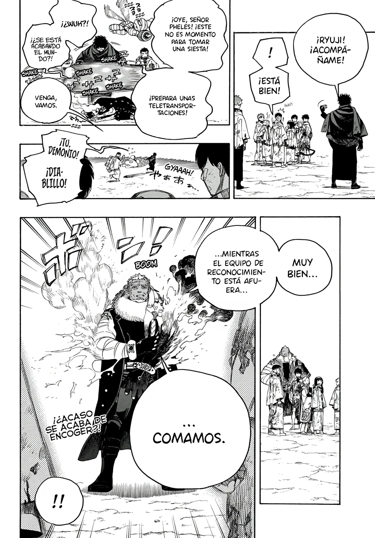 Ao no Exorcist capítulo 143, página 15