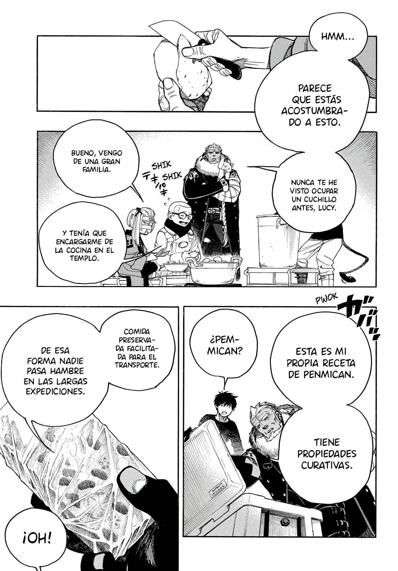 Ao no Exorcist capítulo 143, página 16