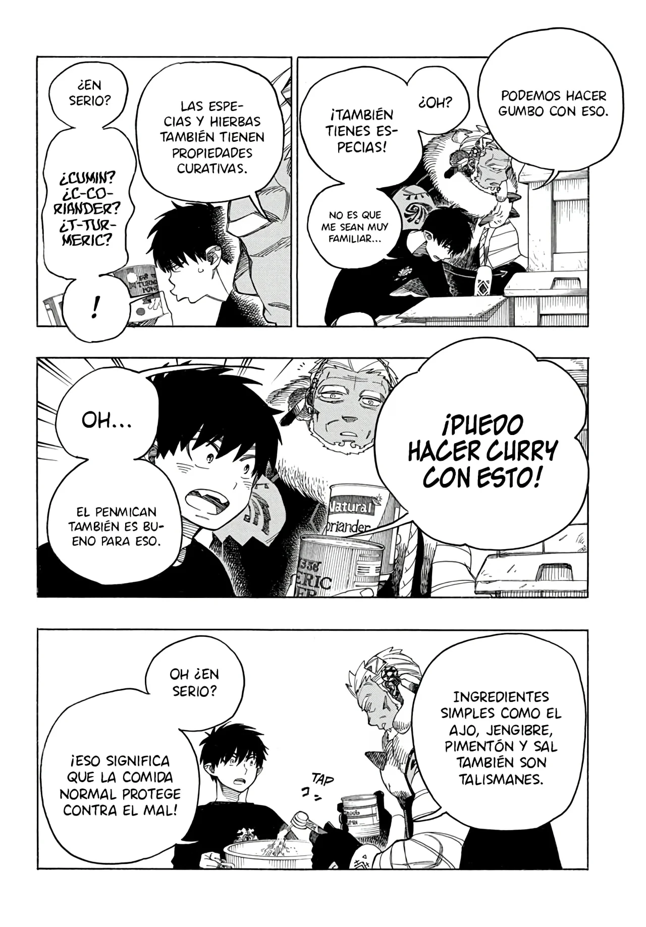 Ao no Exorcist capítulo 143, página 17
