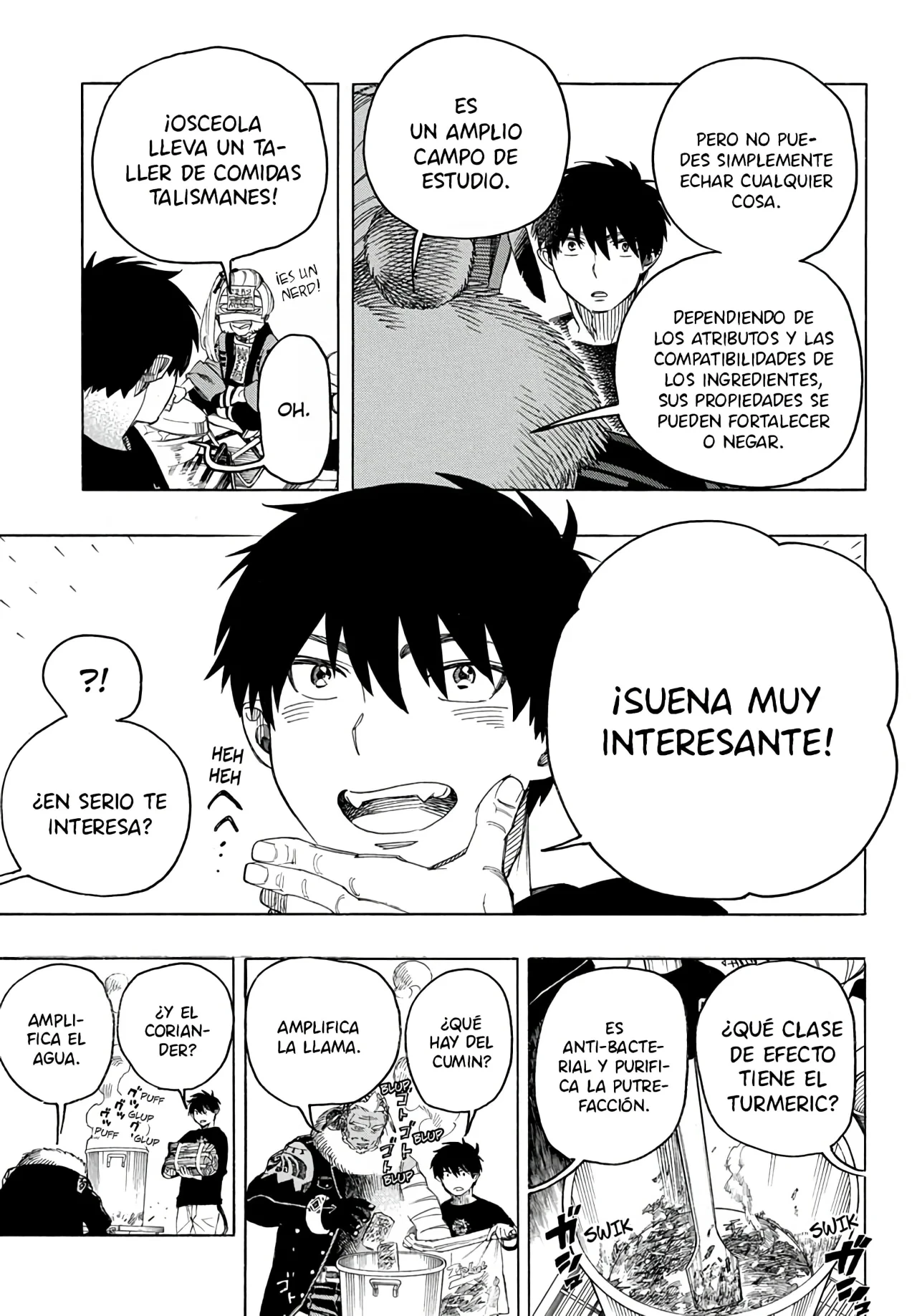 Ao no Exorcist capítulo 143, página 18