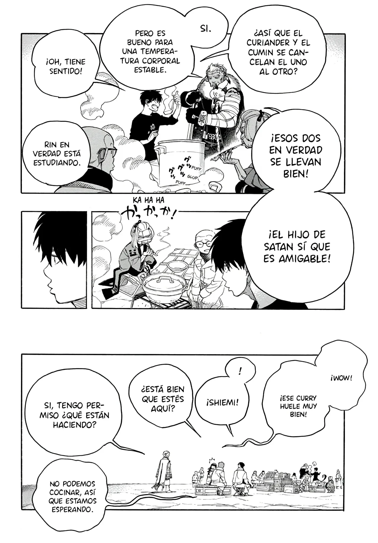 Ao no Exorcist capítulo 143, página 19