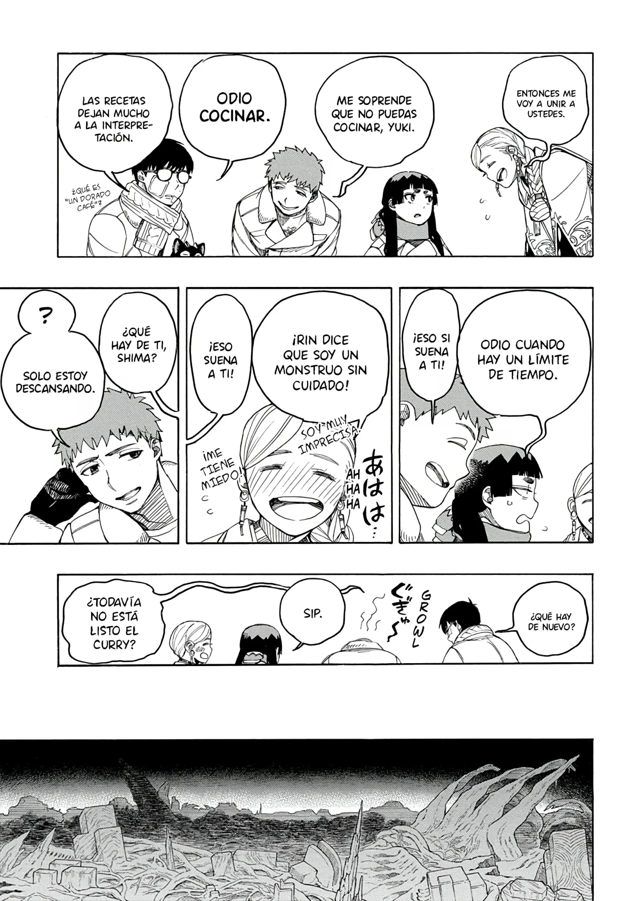 Ao no Exorcist capítulo 143, página 20