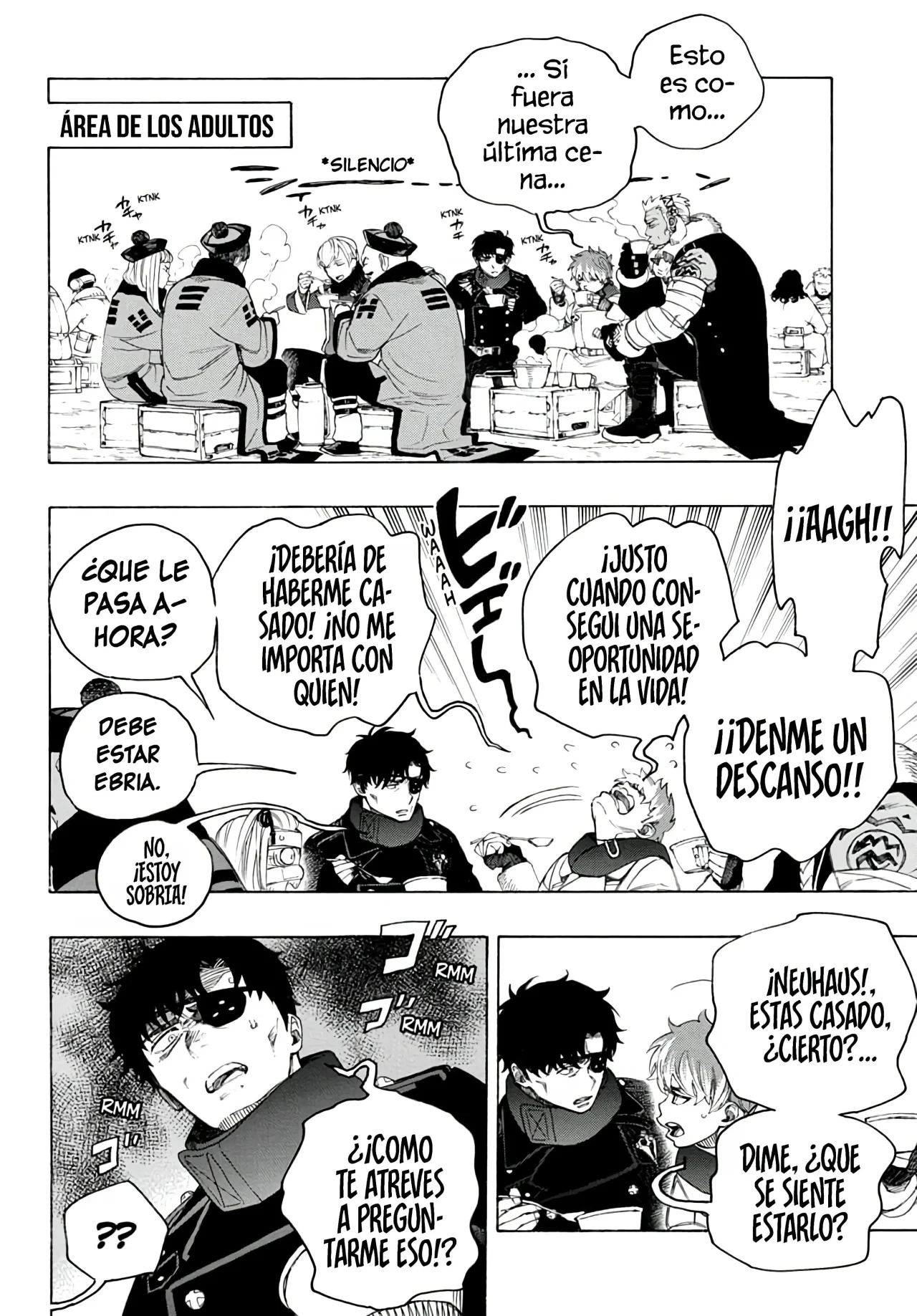 Ao no Exorcist capítulo 144, página 5