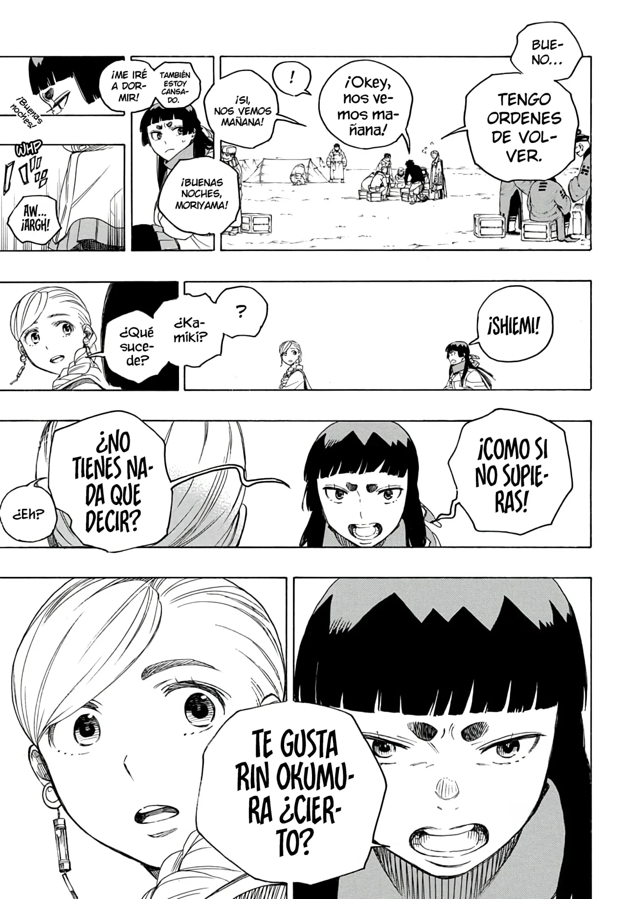 Ao no Exorcist capítulo 144, página 16