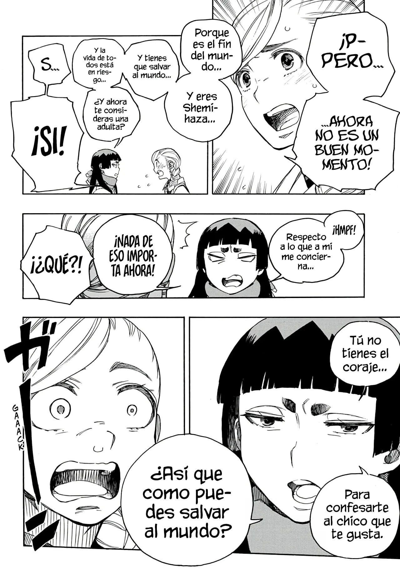 Ao no Exorcist capítulo 144, página 19
