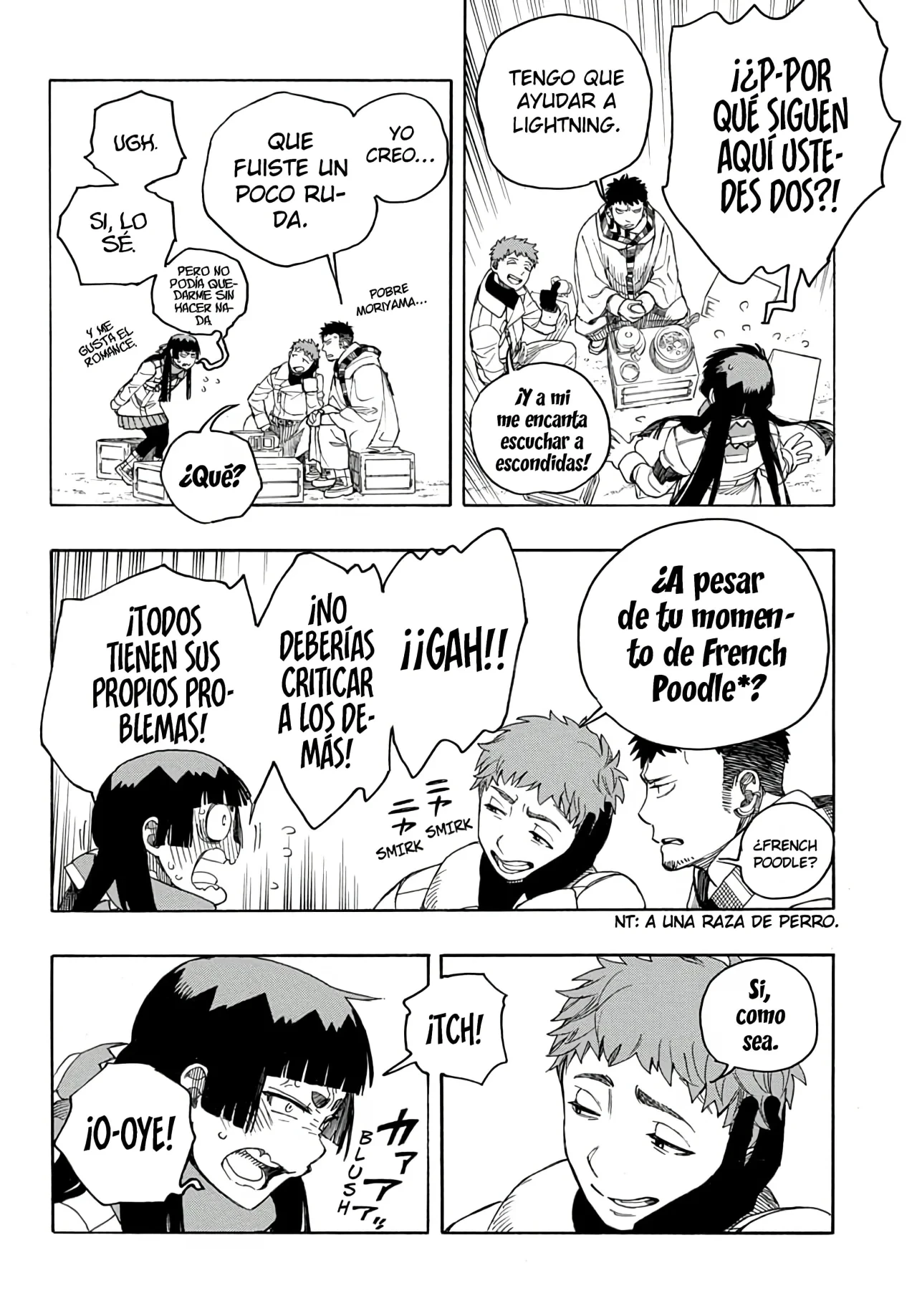 Ao no Exorcist capítulo 144, página 21