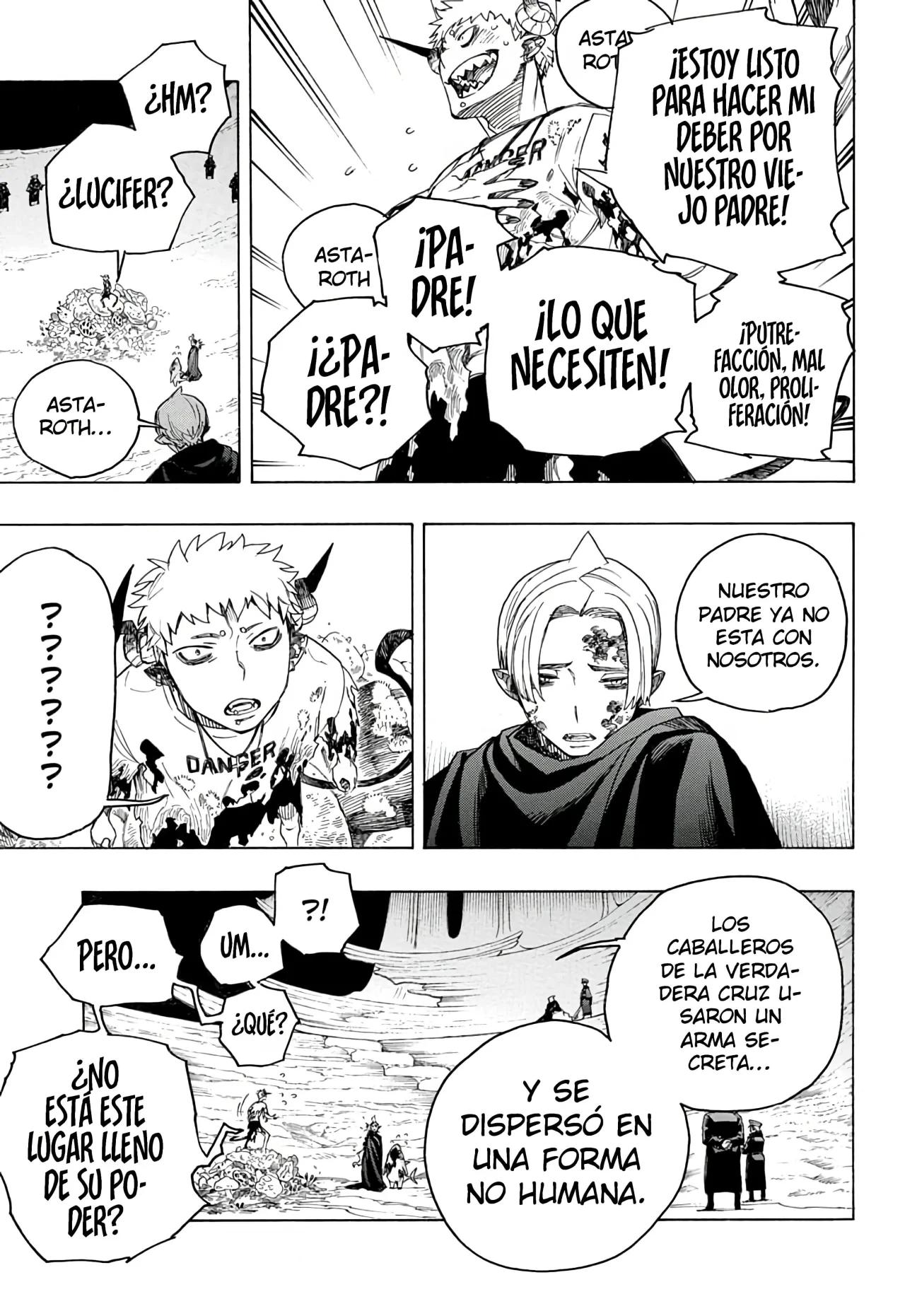 Ao no Exorcist capítulo 144, página 28