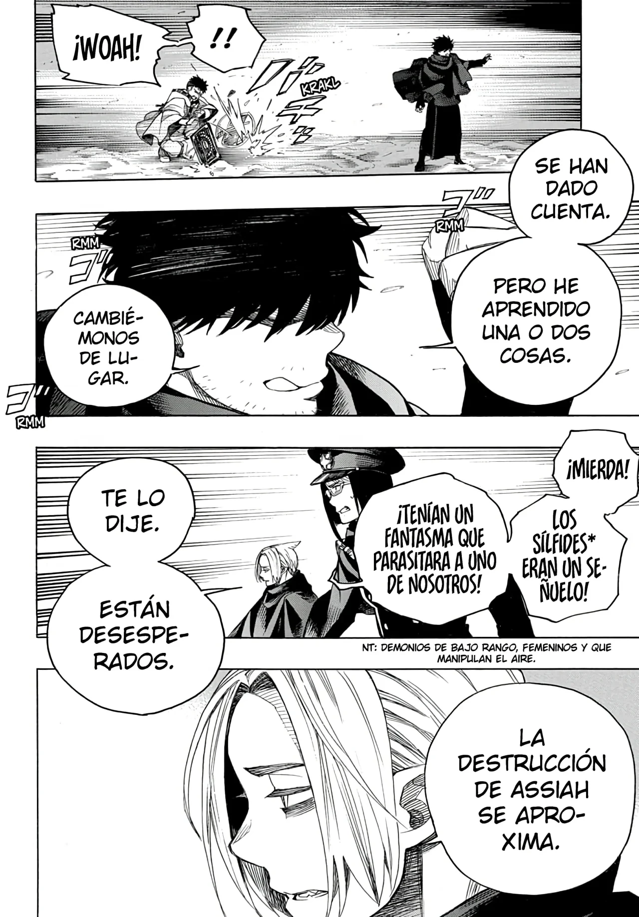 Ao no Exorcist capítulo 144, página 36