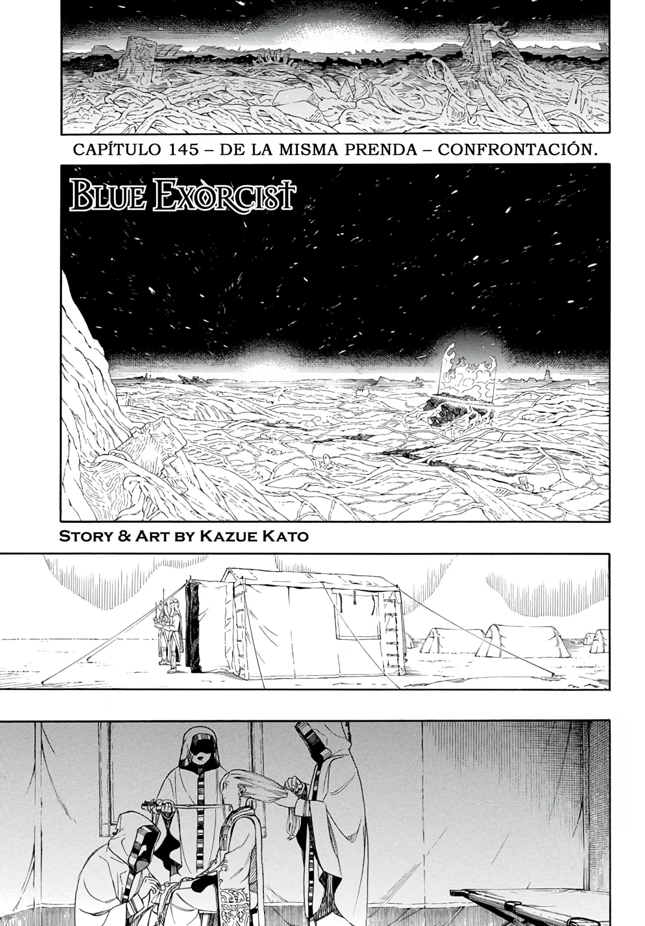 Ao no Exorcist capítulo 145, página 4