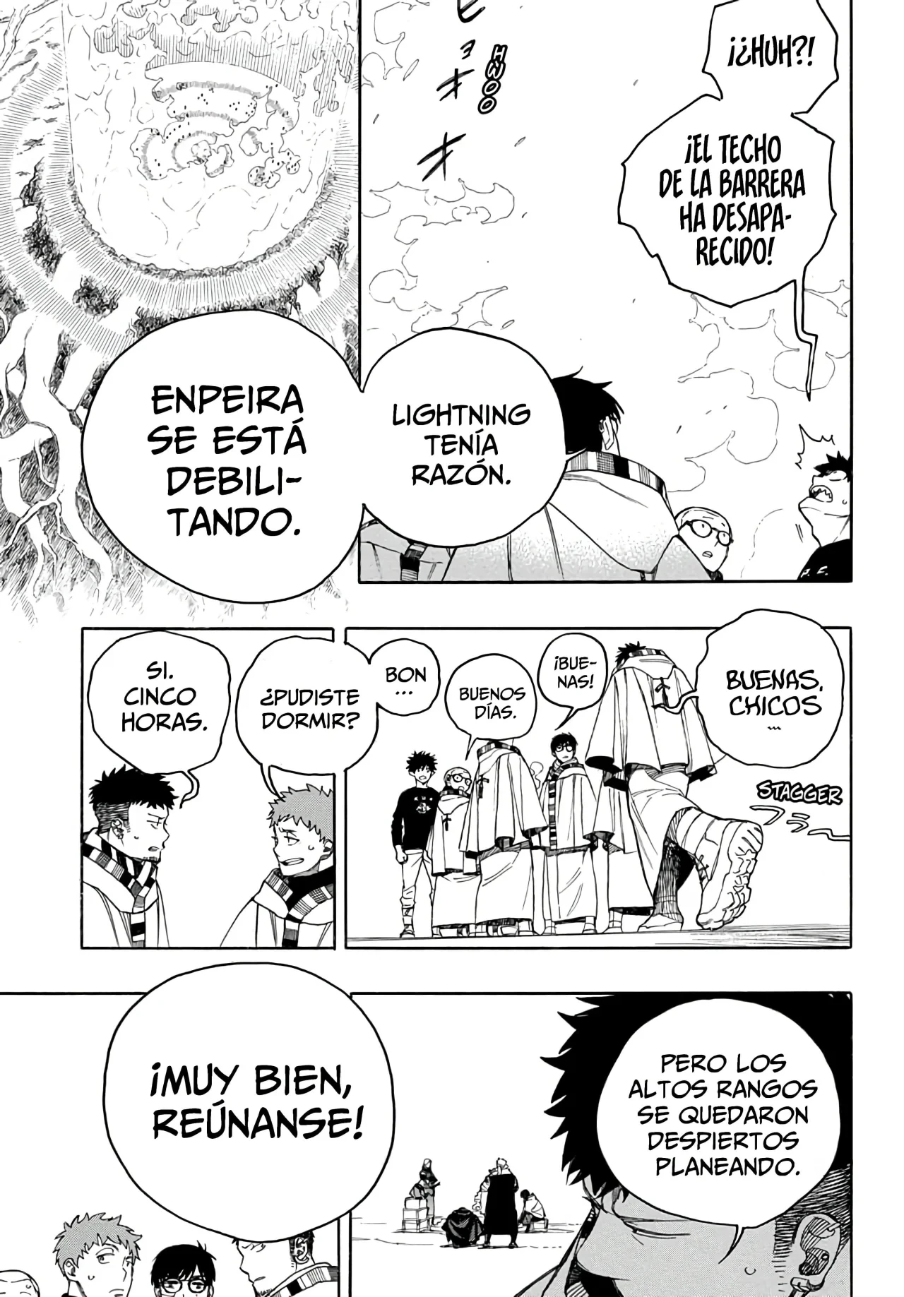 Ao no Exorcist capítulo 145, página 6