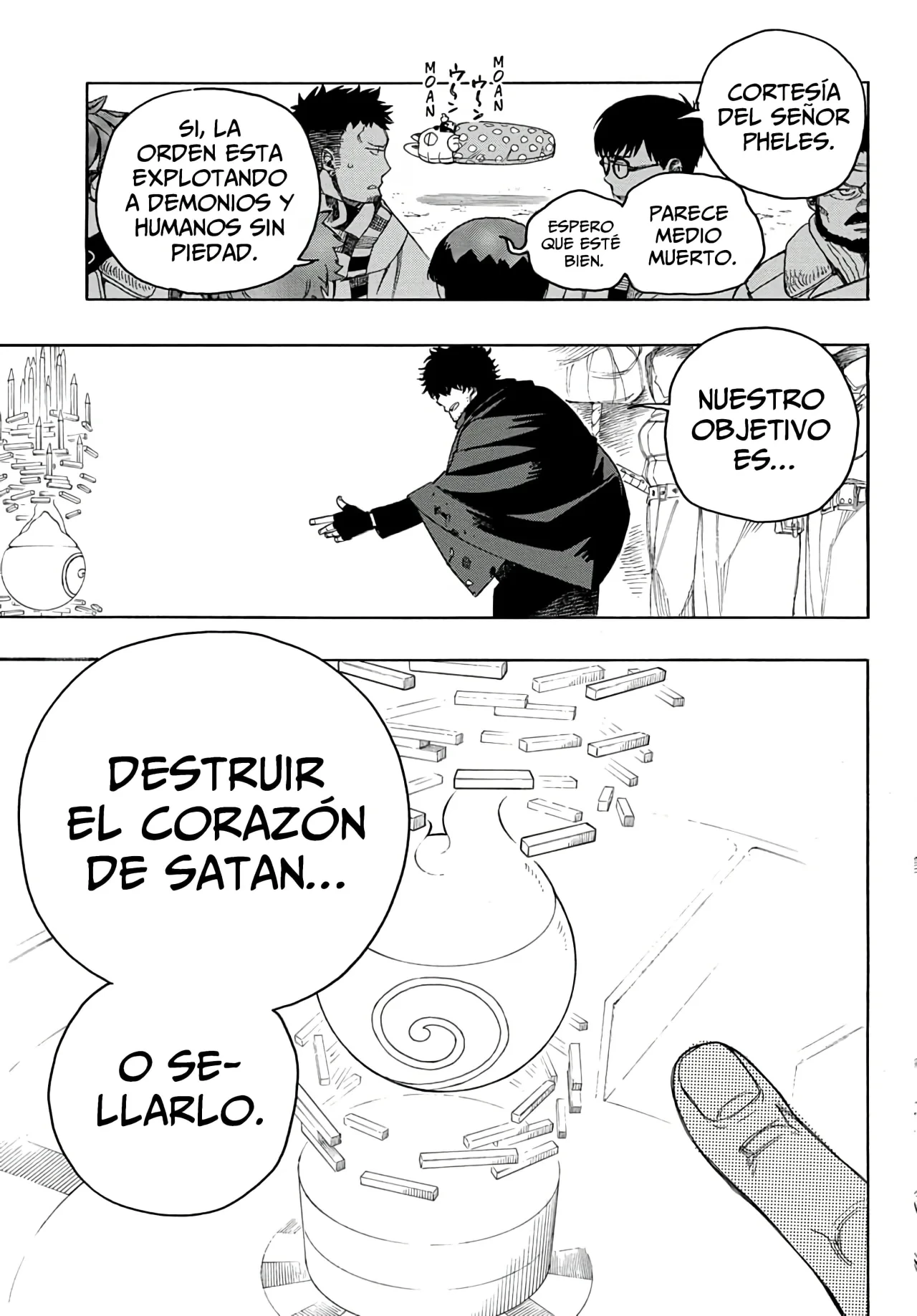 Ao no Exorcist capítulo 145, página 8