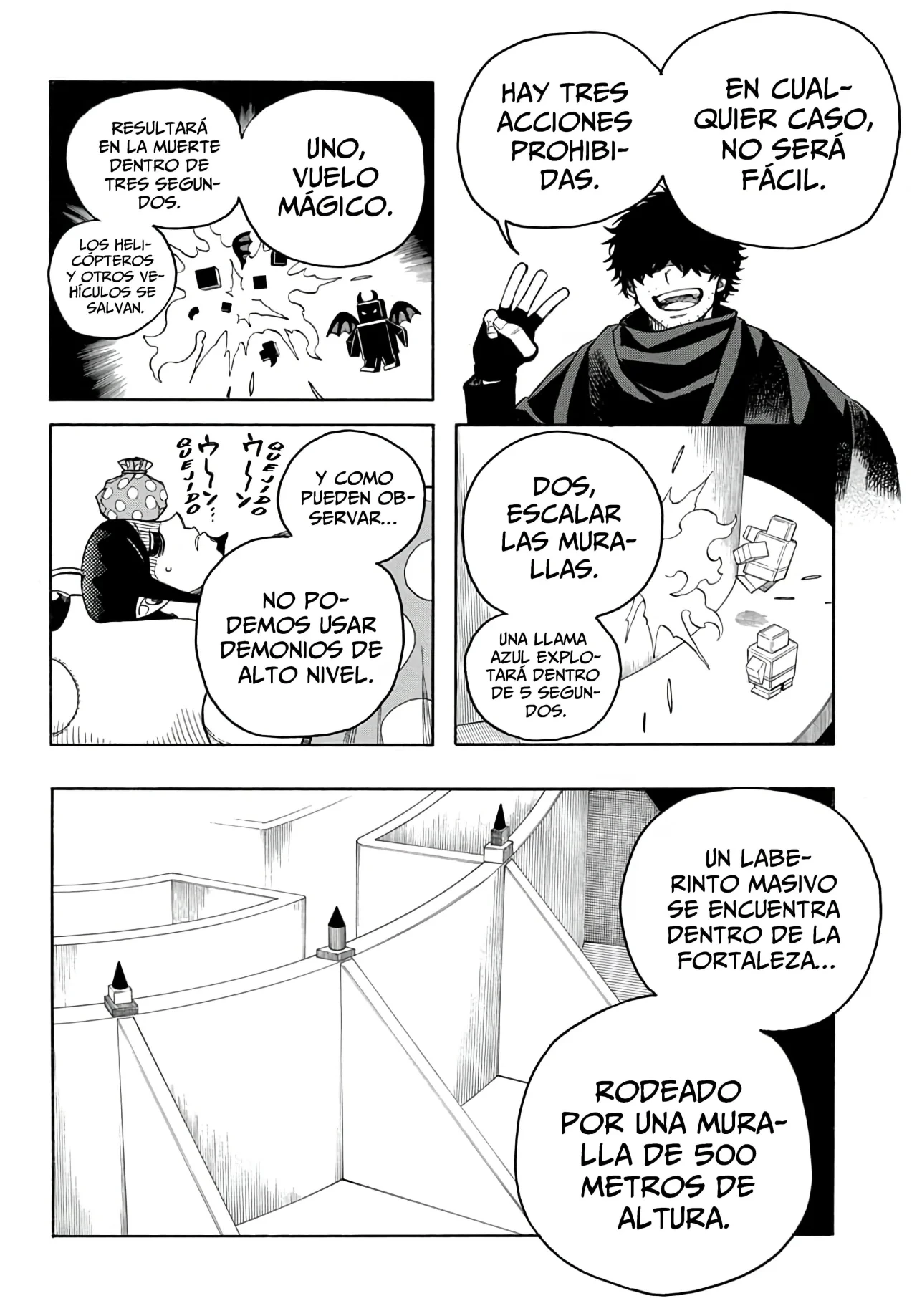 Ao no Exorcist capítulo 145, página 9
